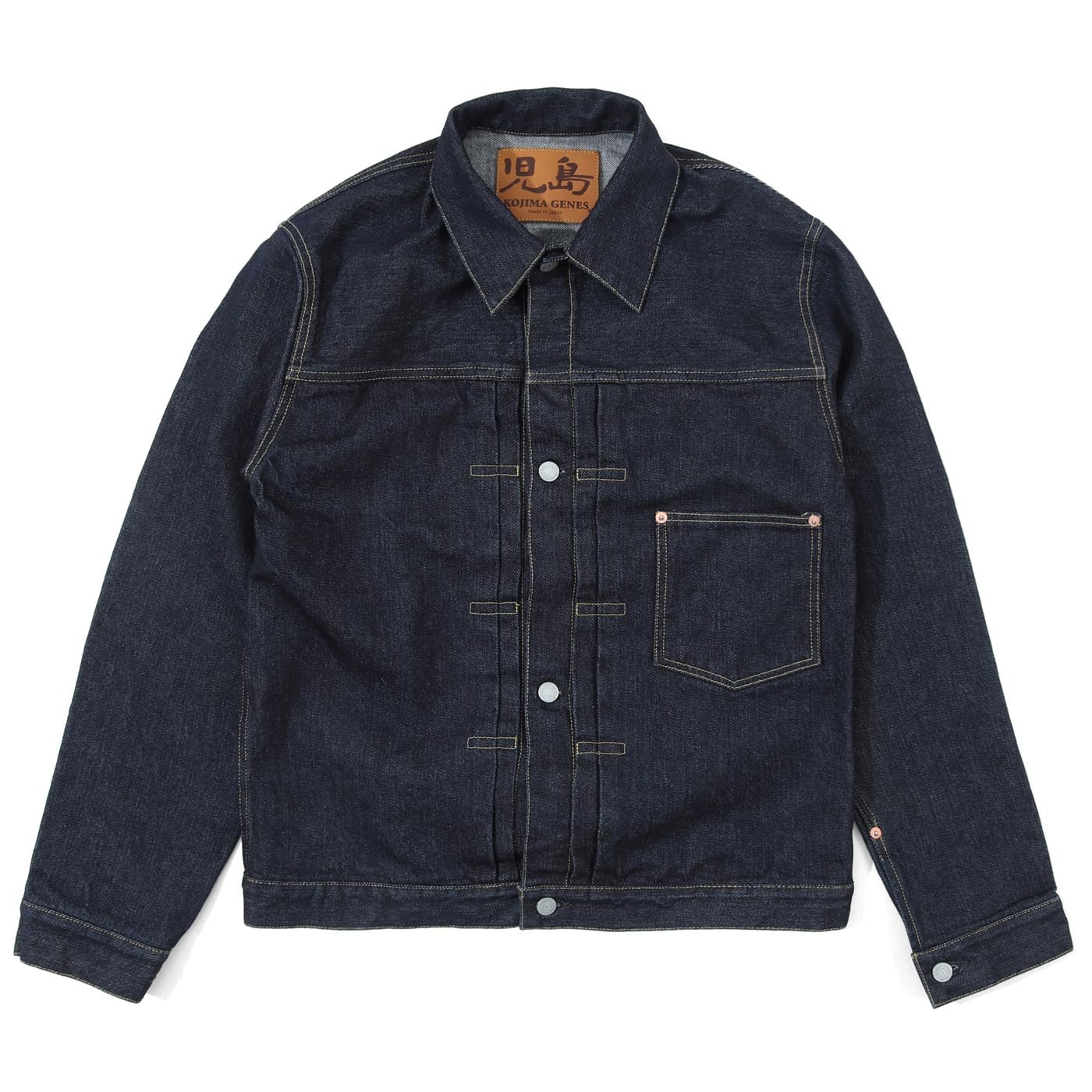 17oz Left Hand Twill Selvedge Denim Jacket World War Ⅱ Type /17oz