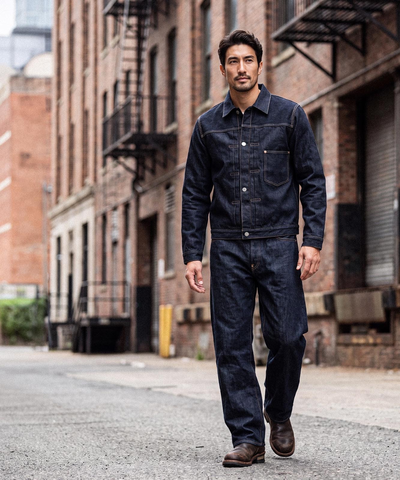 17oz Left Hand Twill Selvedge Denim Jacket World War Ⅱ Type /17oz