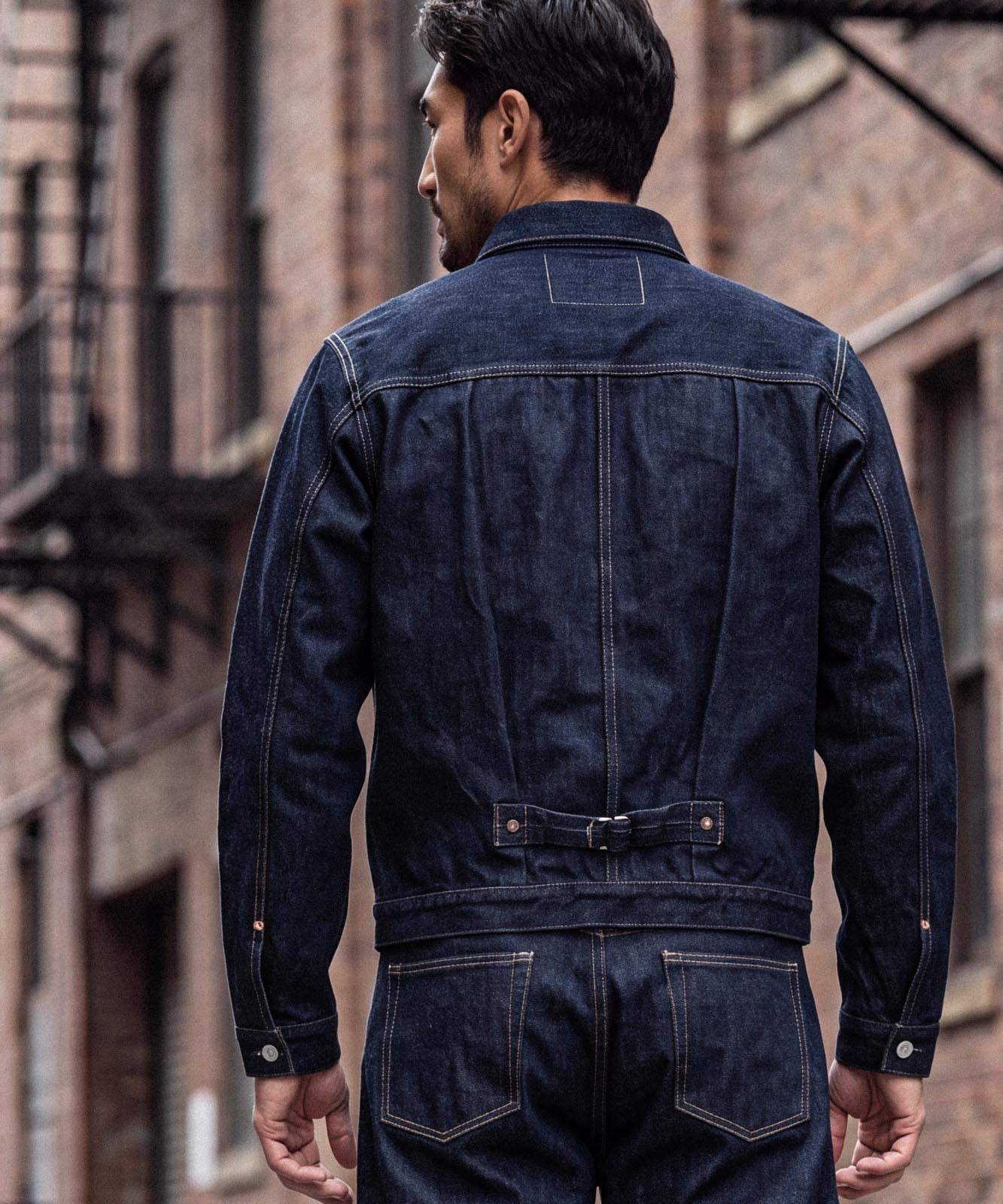 17oz Left Hand Twill Selvedge Denim Jacket World War Ⅱ Type /17oz