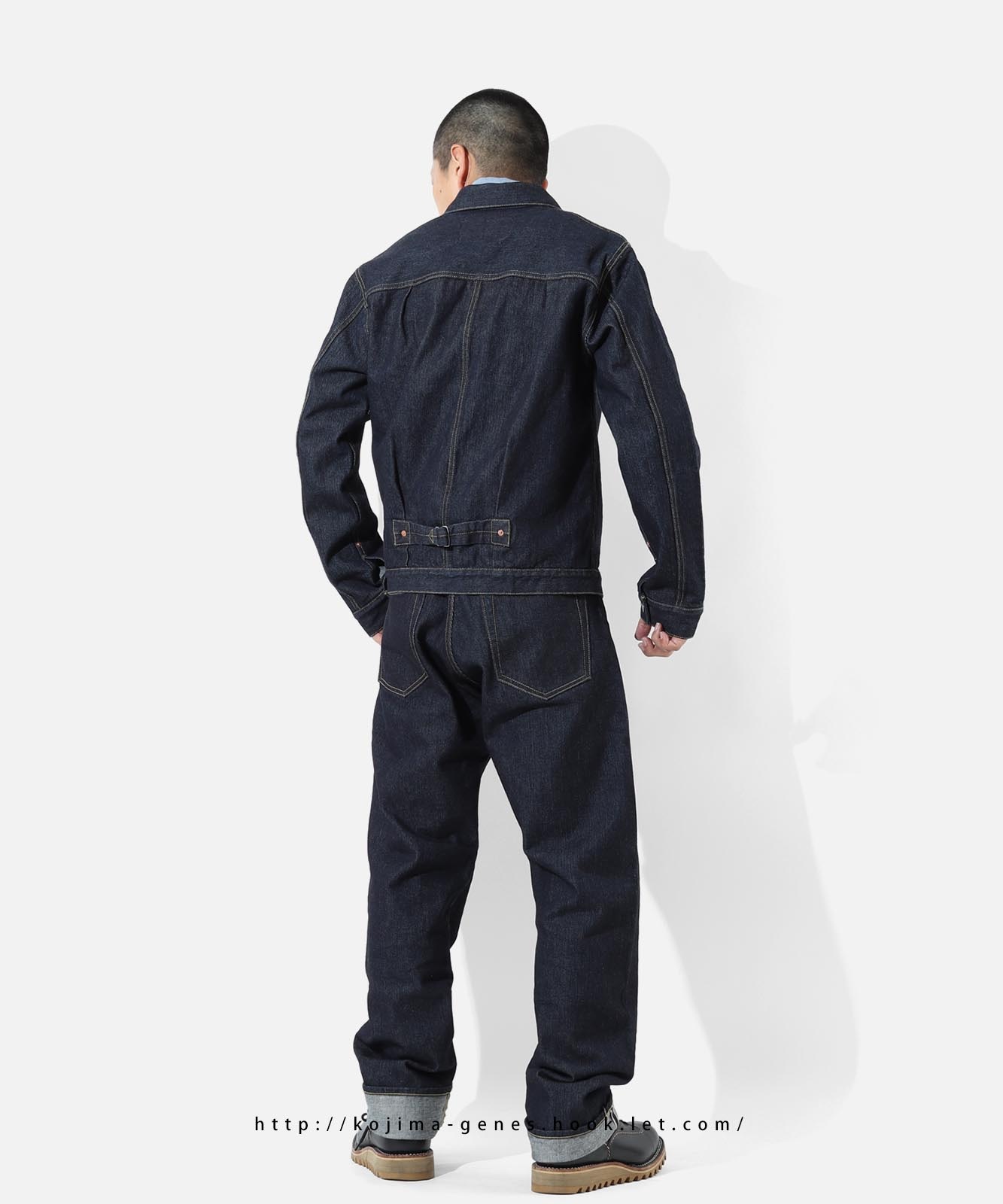 17oz Left Hand Twill Selvedge Denim Jacket World War Ⅱ Type /17oz