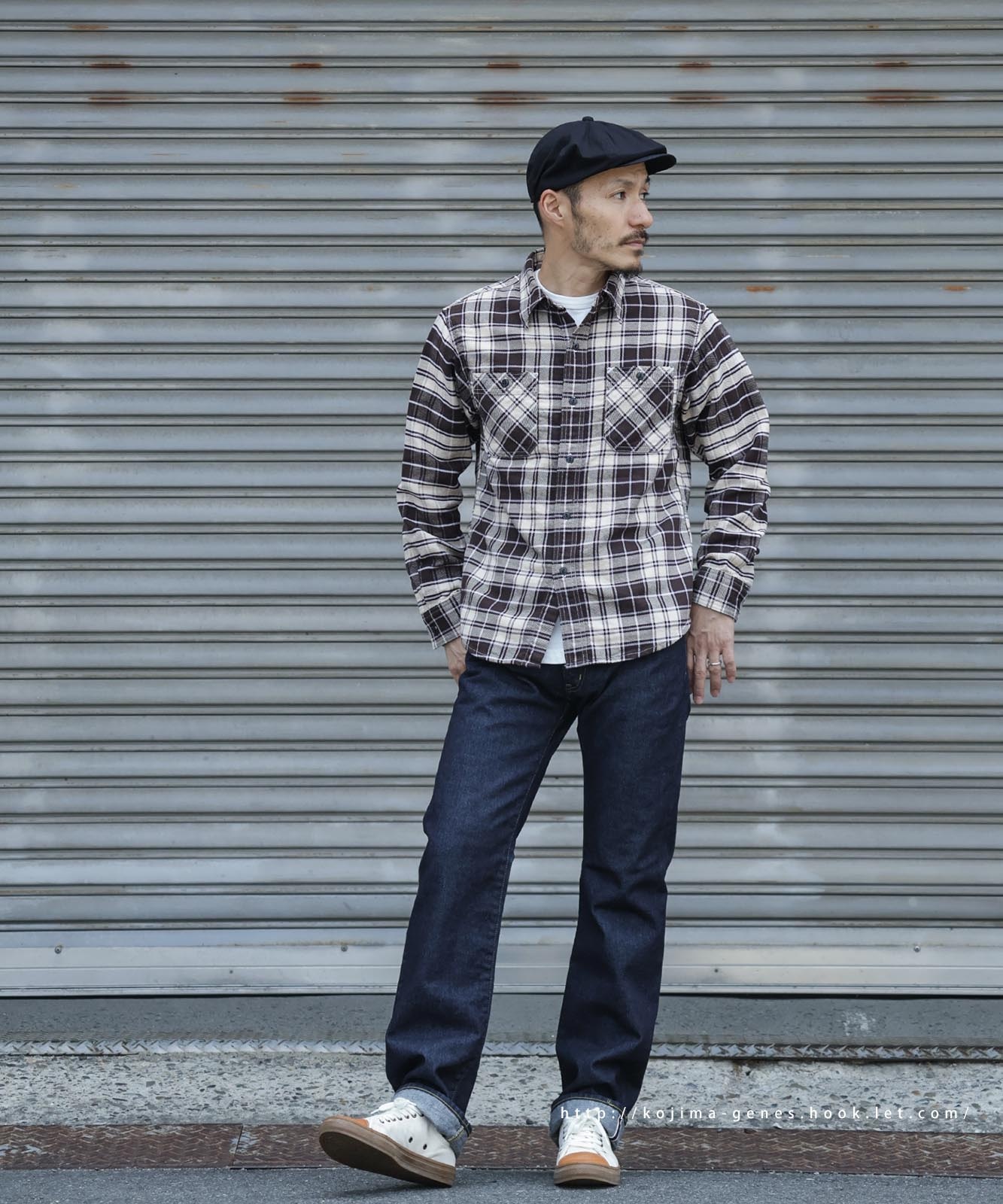 17oz Left Hand Twill Selvedge Slim Straight /17oz左綾セルビッチ