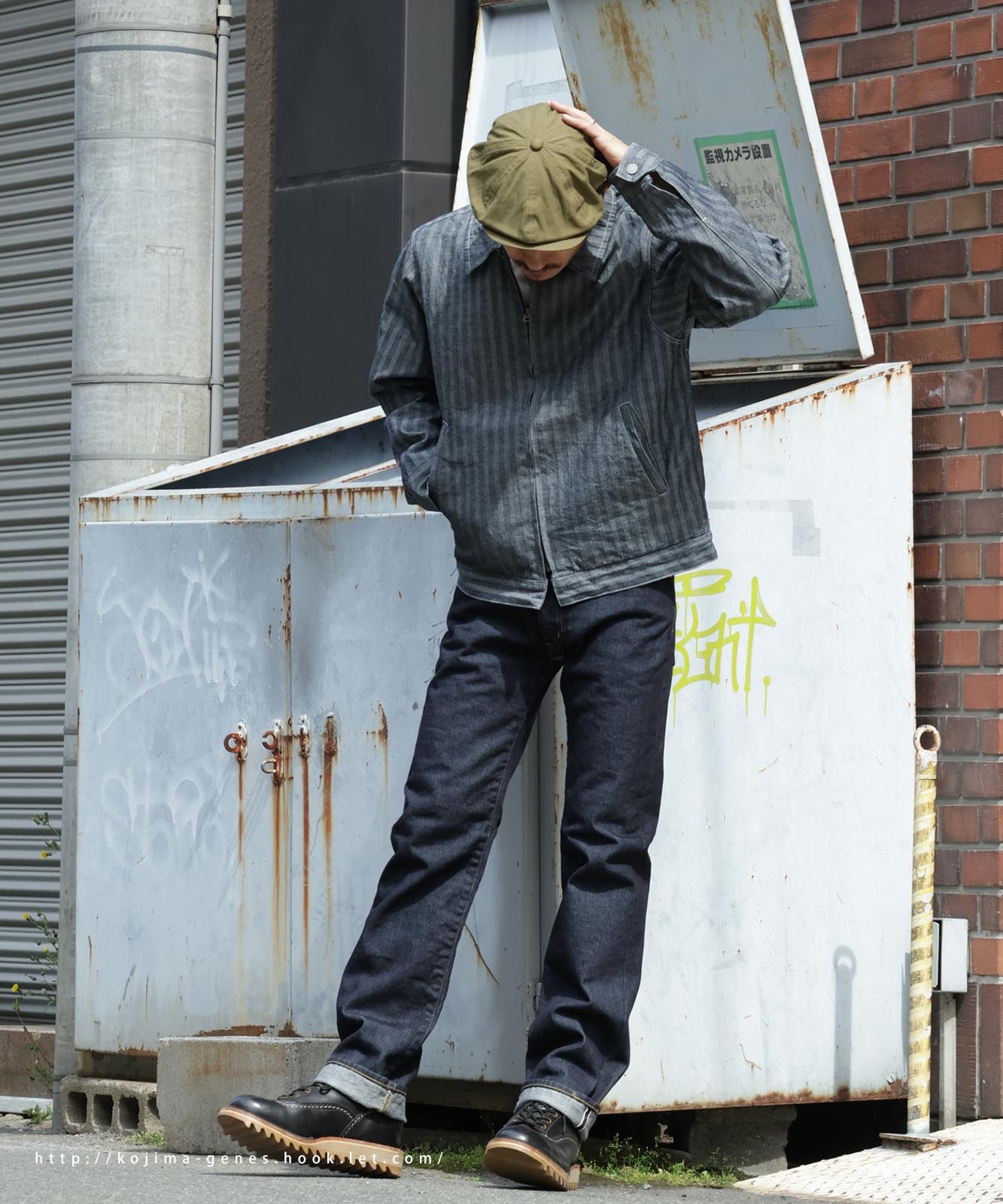 17oz Left Hand Twill Selvedge Slim Straight /17oz左綾セルビッチ