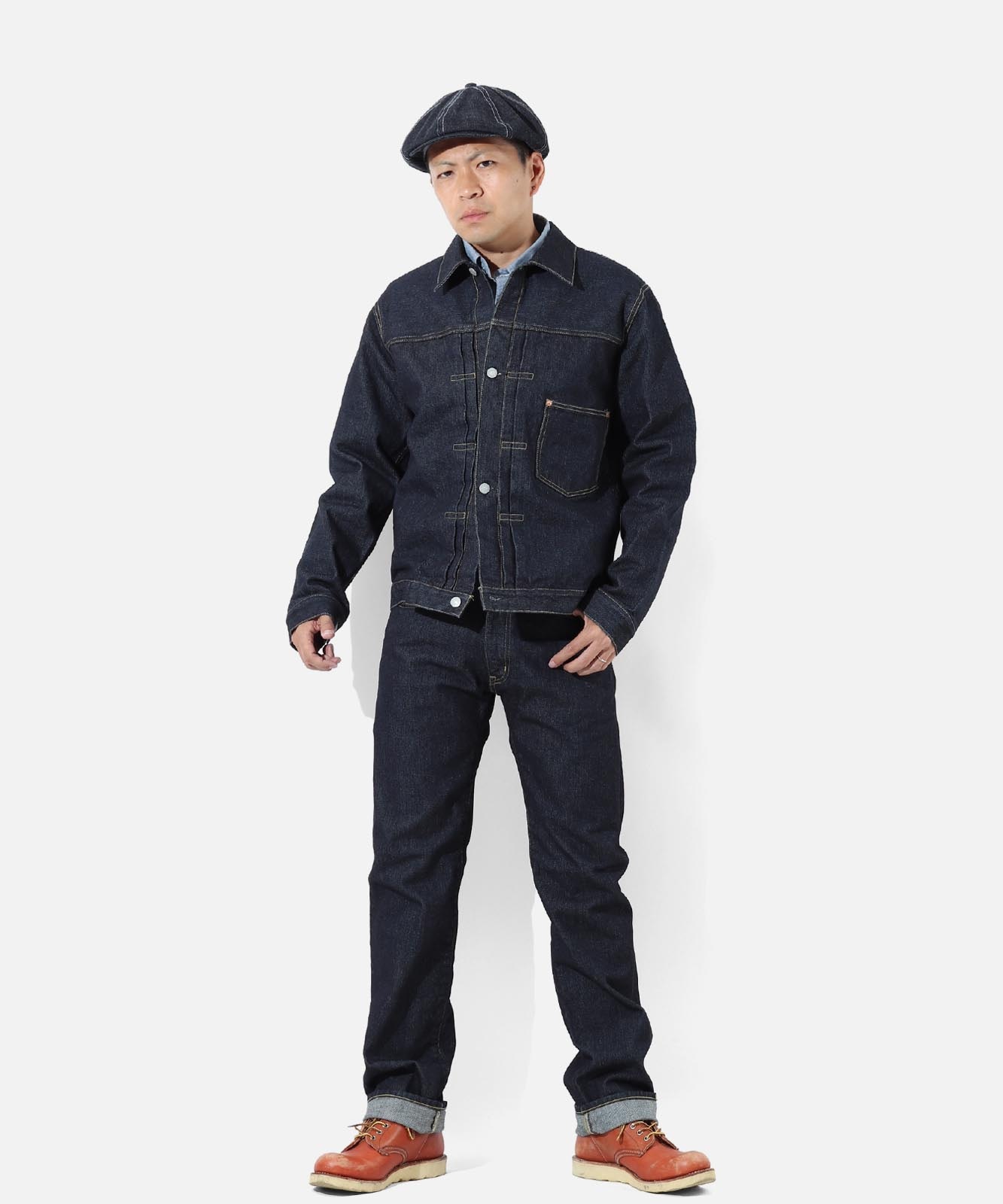 17oz Left Hand Twill Selvedge Slim Straight /17oz左綾セルビッチ スリムストレート