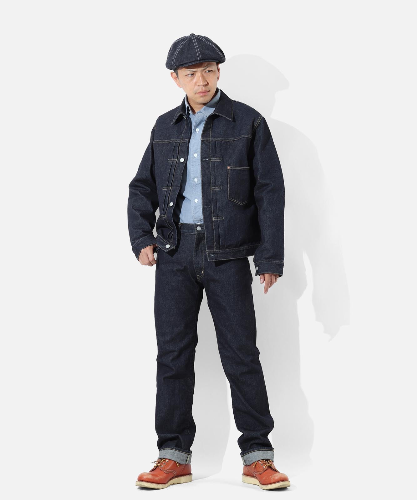 17oz Left Hand Twill Selvedge Slim Straight /17oz左綾セルビッチ スリムストレート