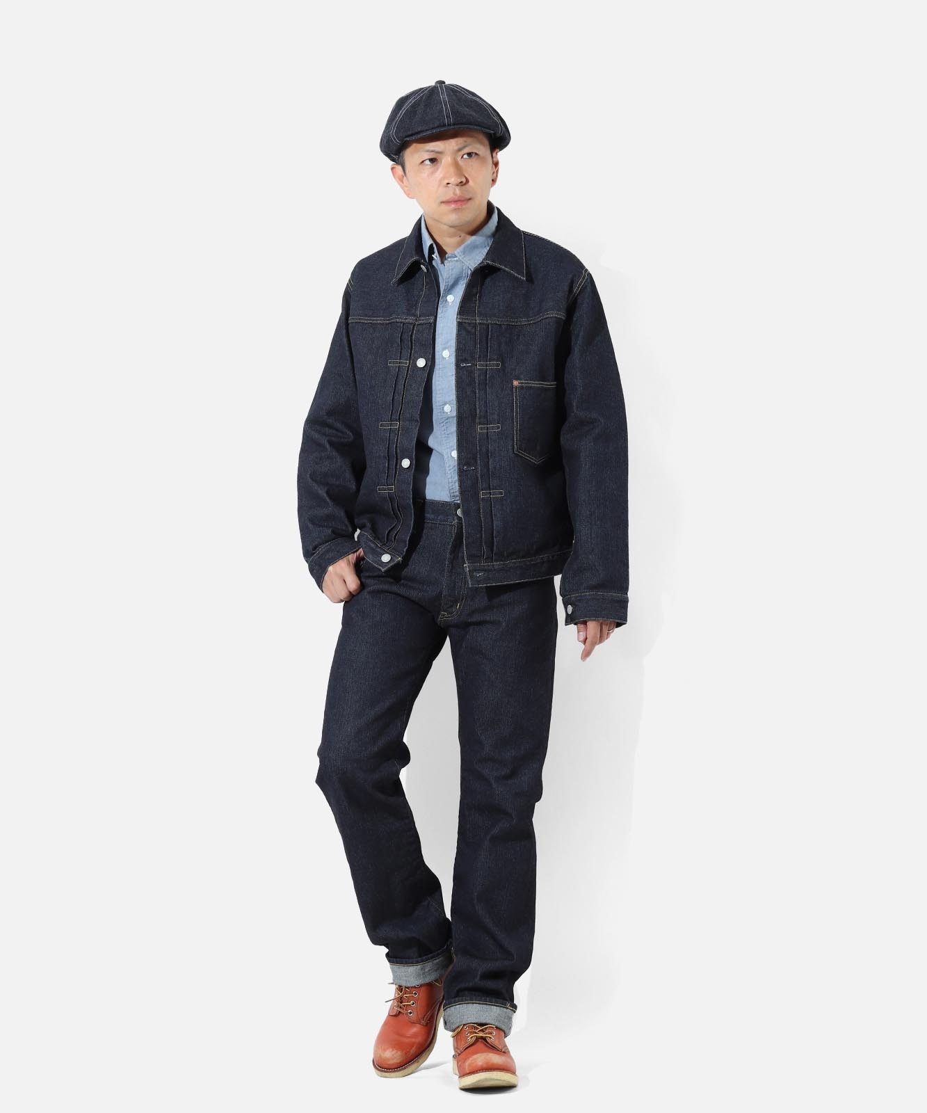17oz Left Hand Twill Selvedge Slim Straight /17oz左綾セルビッチ スリムストレート