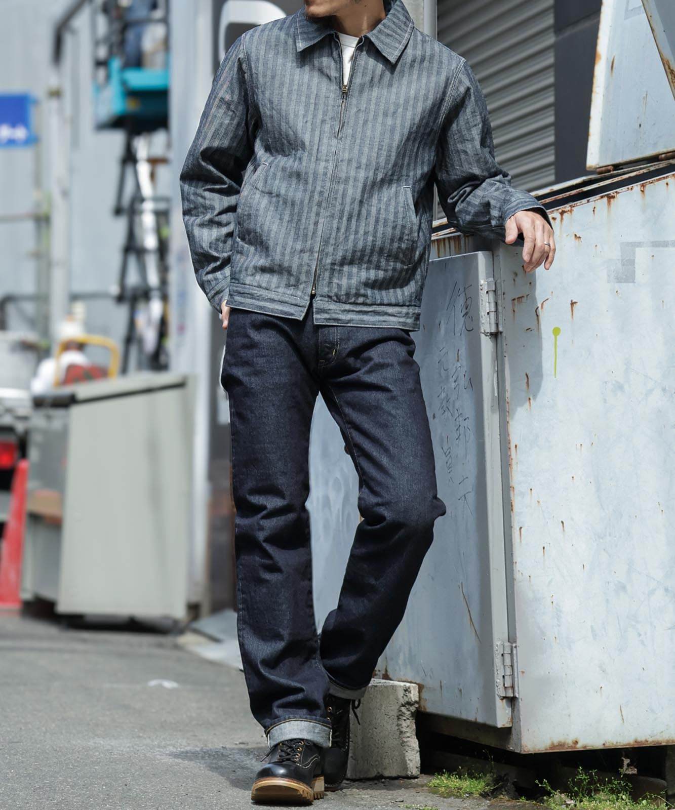 17oz Left Hand Twill Selvedge Slim Straight /17oz左綾セルビッチ