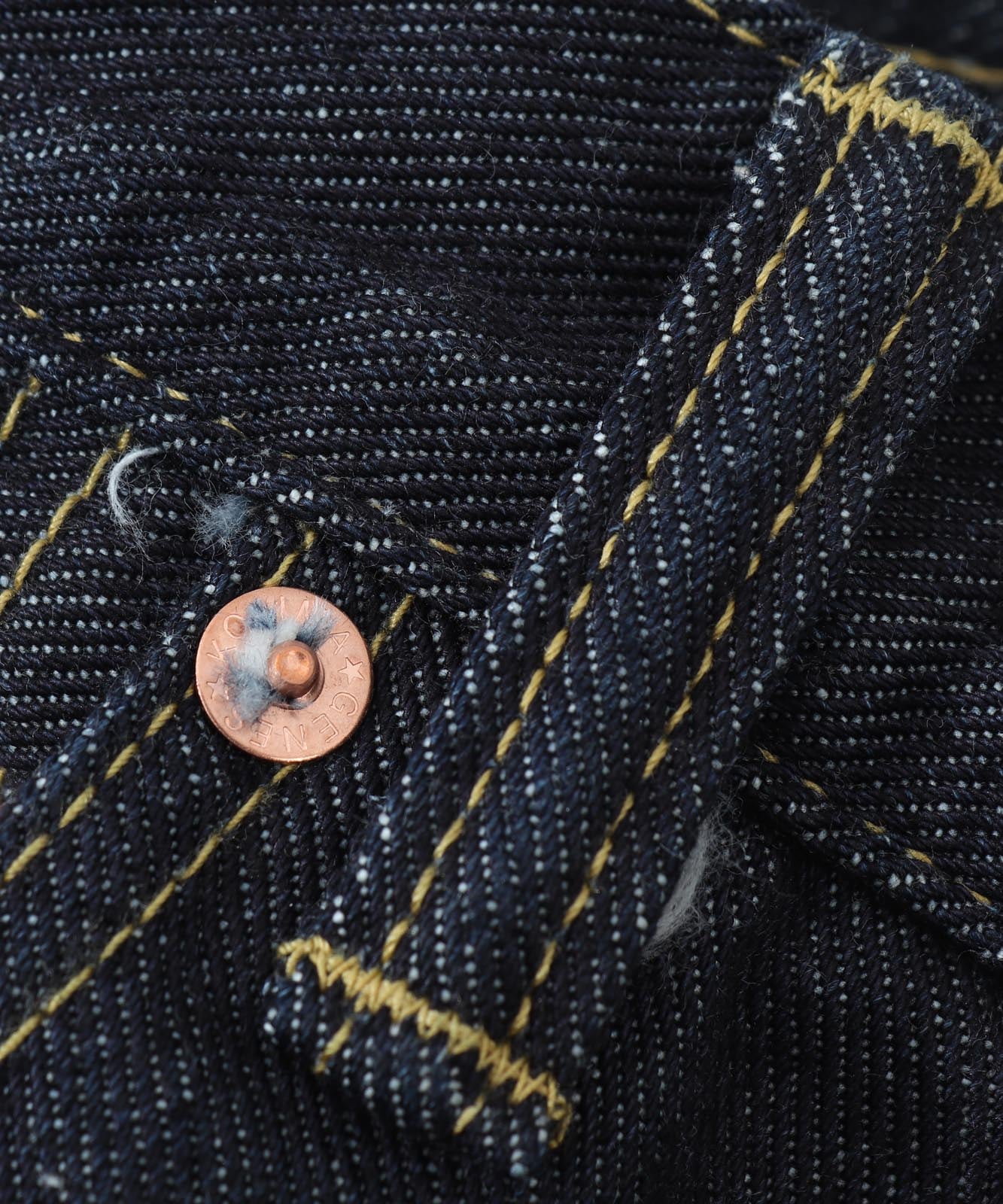 17oz Left Hand Twill Selvedge Slim Straight /17oz左綾セルビッチ スリムストレート