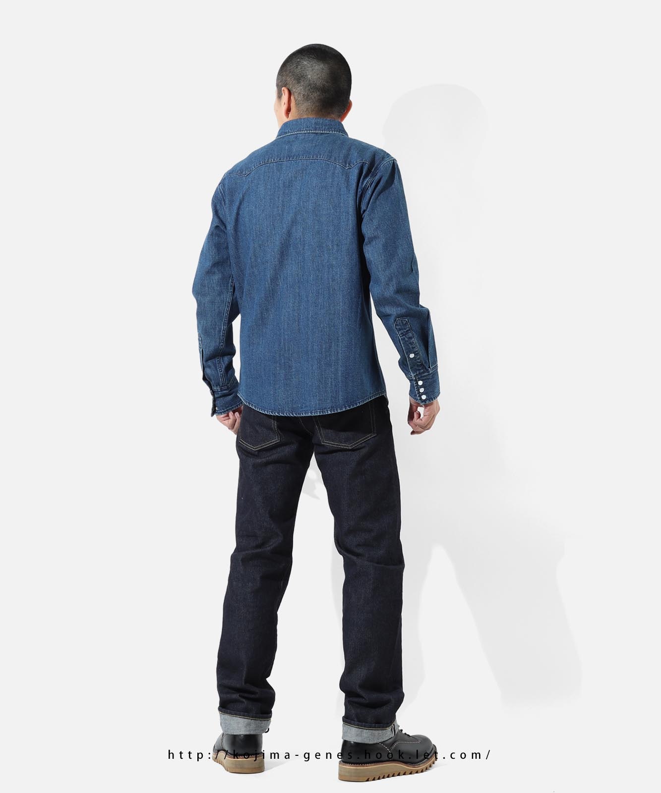 17oz Left Hand Twill Selvedge Slim Straight /17oz左綾セルビッチ