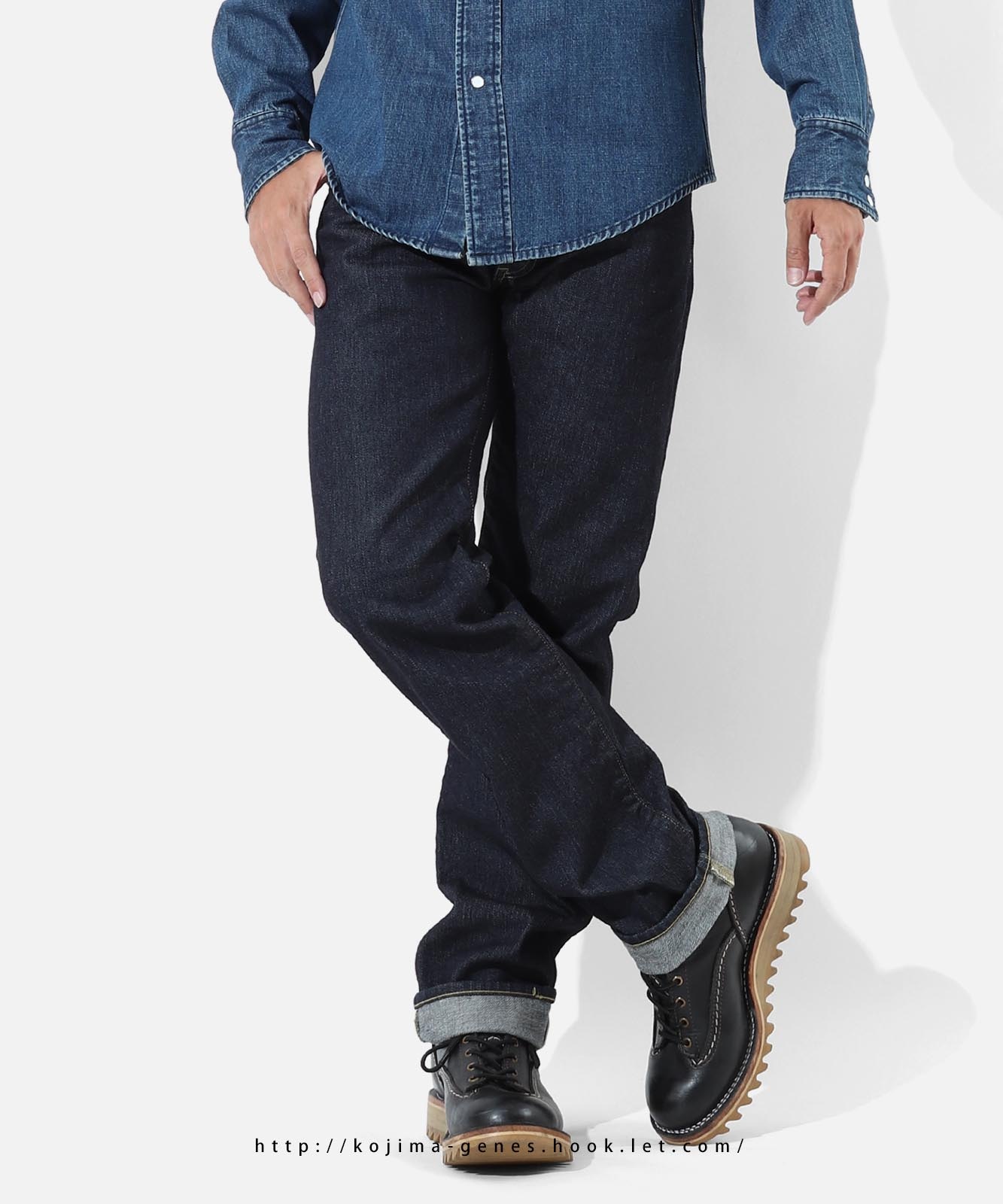 17oz Left Hand Twill Selvedge Slim Straight /17oz左綾セルビッチ