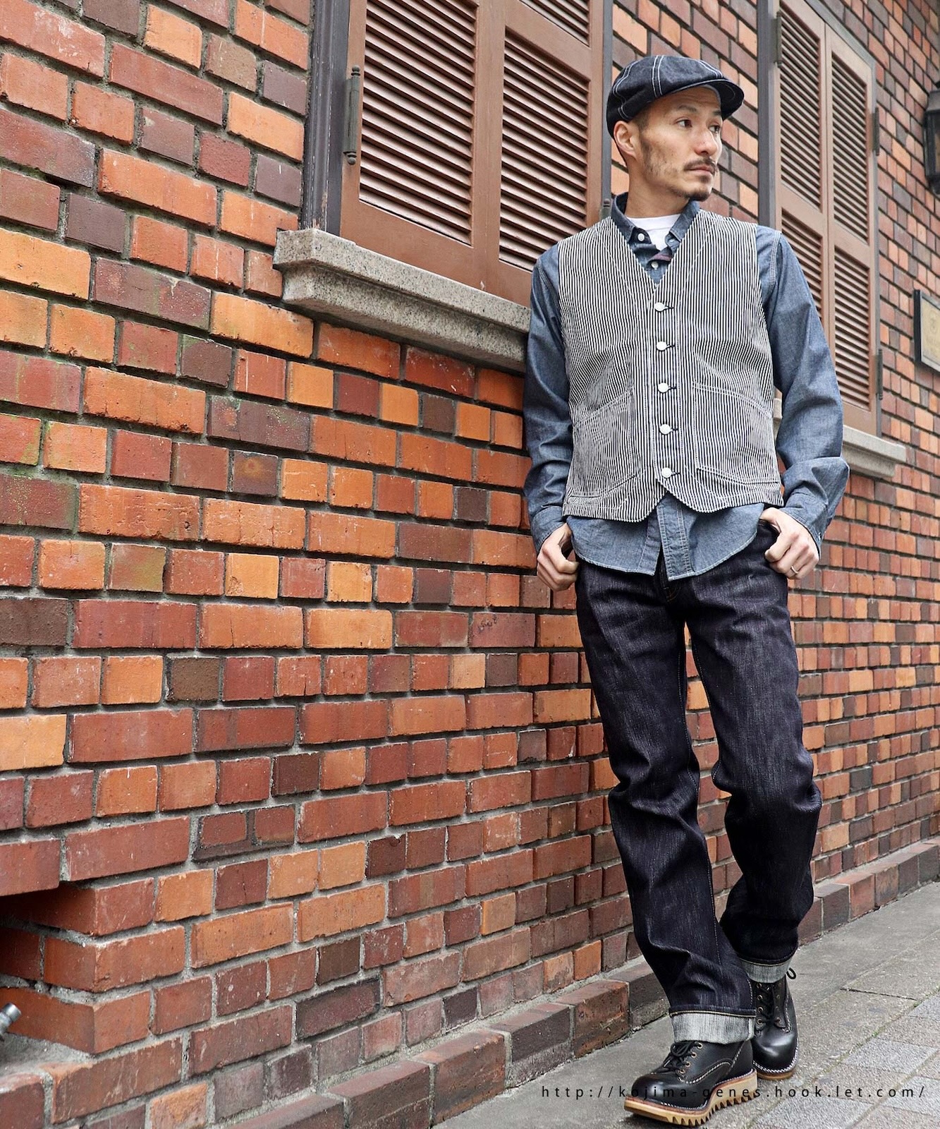 19oz Slab Vintage Straight Denim / 19ozスラブ ヴィンテージ