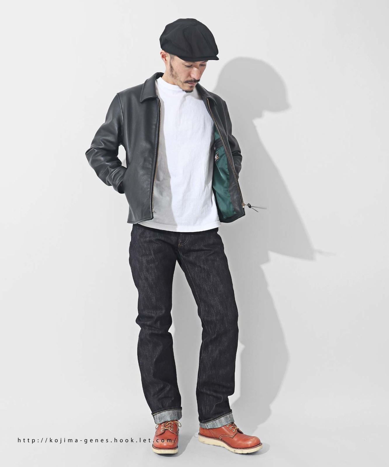 19oz Slab Vintage Straight Denim / 19ozスラブ ヴィンテージ