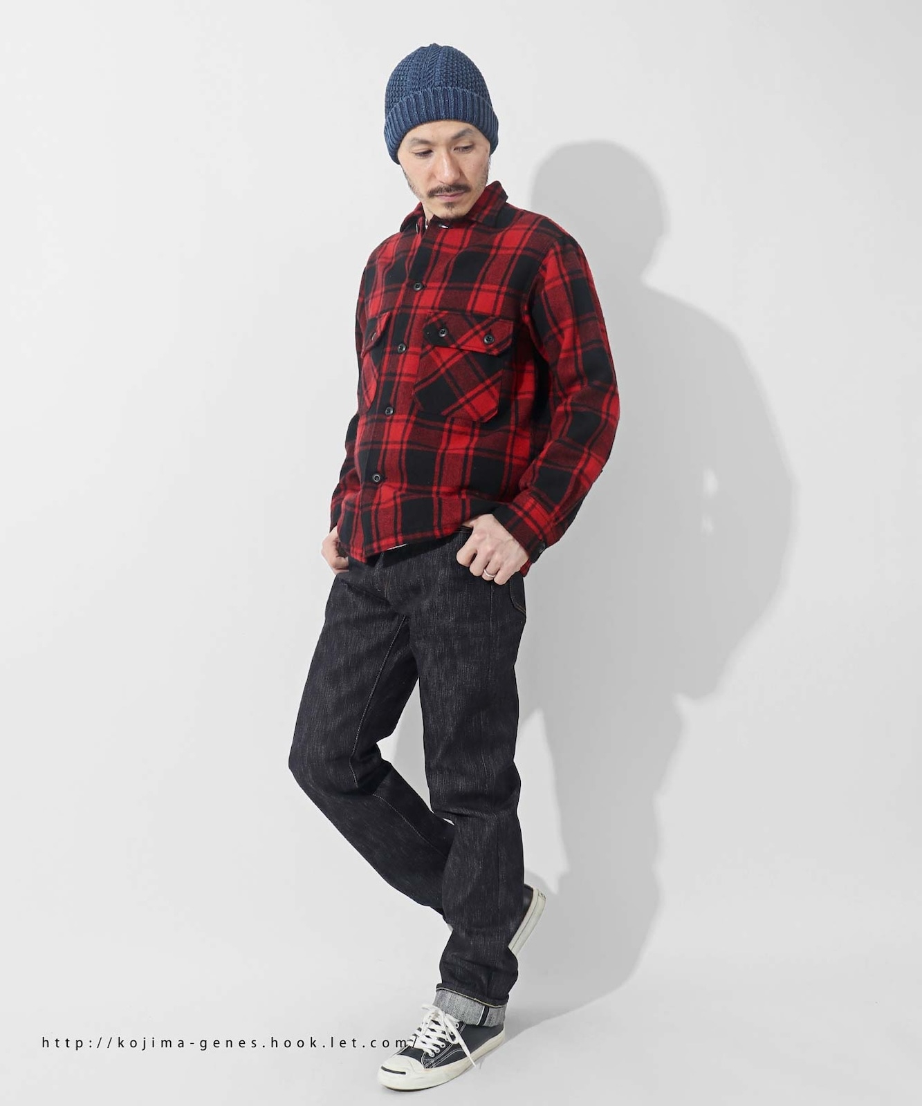 19oz Slab Vintage Straight Denim / 19ozスラブ ヴィンテージストレートデニム