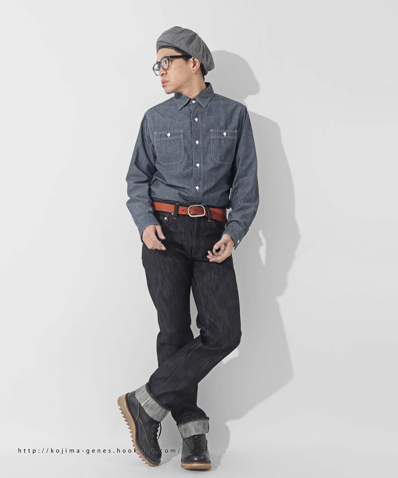 Straight ジーンズ sc42966-3.jpg