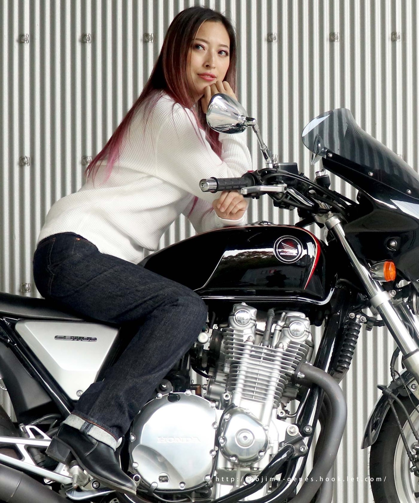 Women's 13oz Stretch Straight Denim / ウィメンズ 13oz ストレッチ