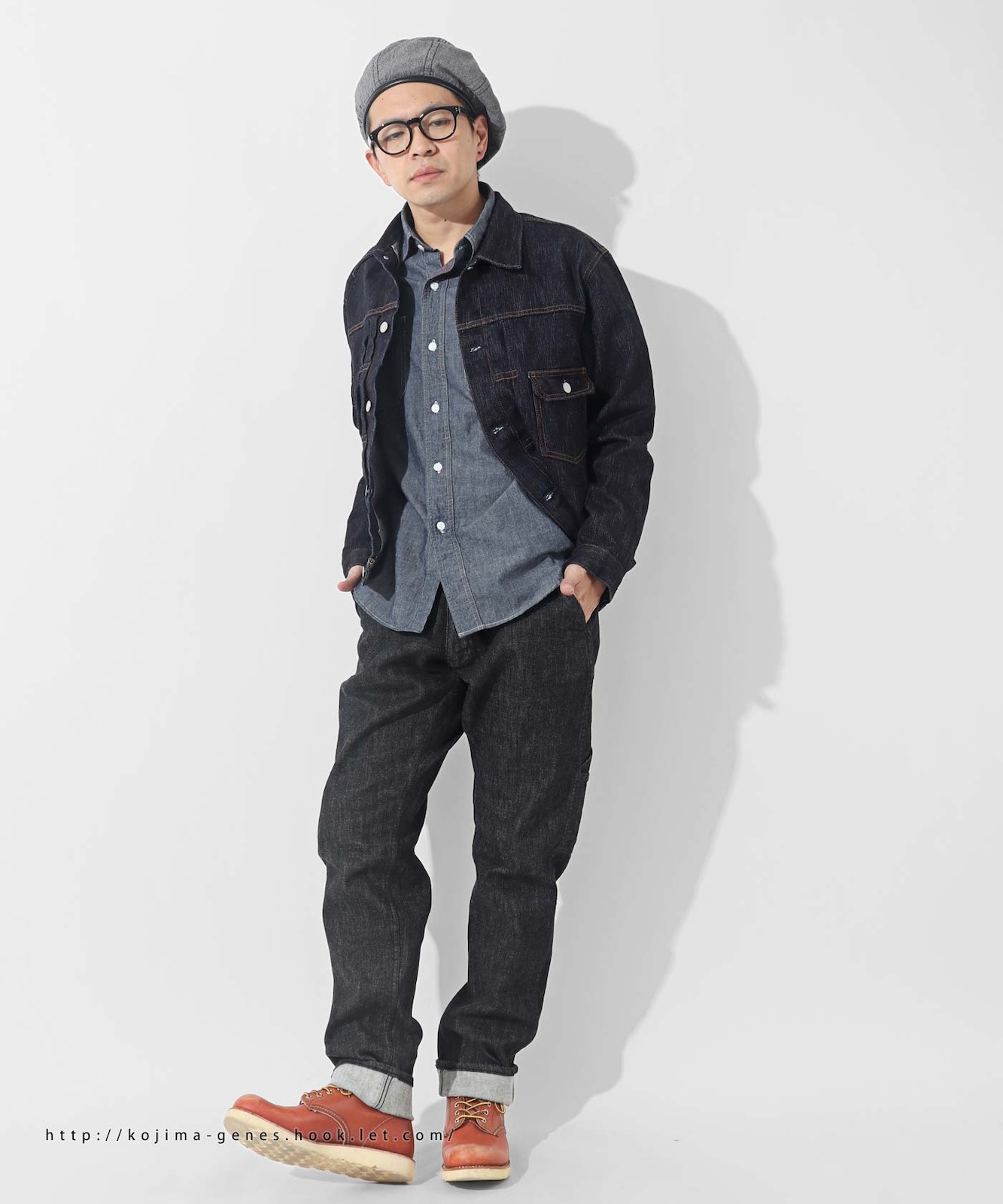 19oz Slab Selvedge 2nd Denim Jacket / 19oz֥ӥå 2ndǥ˥ॸ㥱å