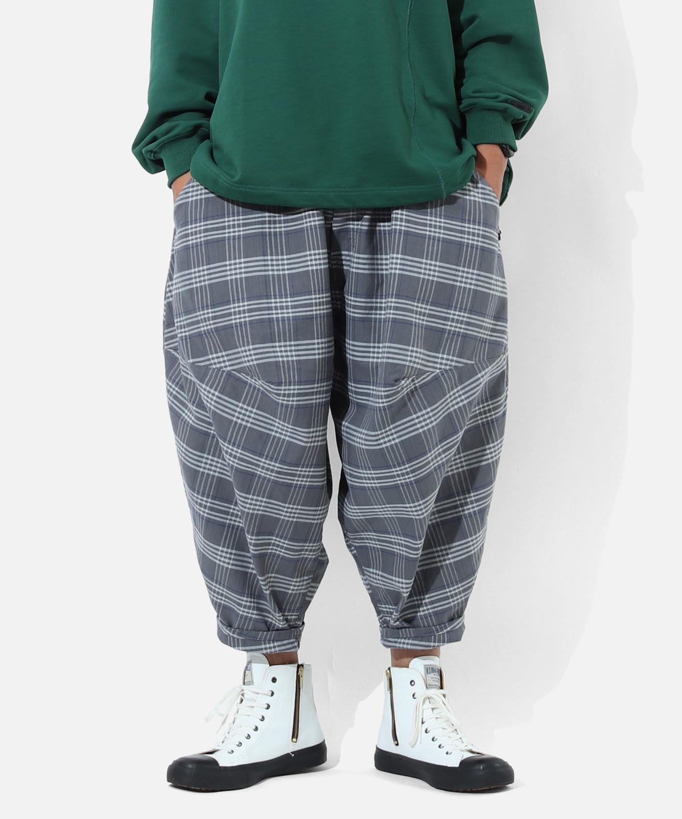 Check Balloon Pants 2 by LELAX / チェックバルーンパンツ2 by LELAX