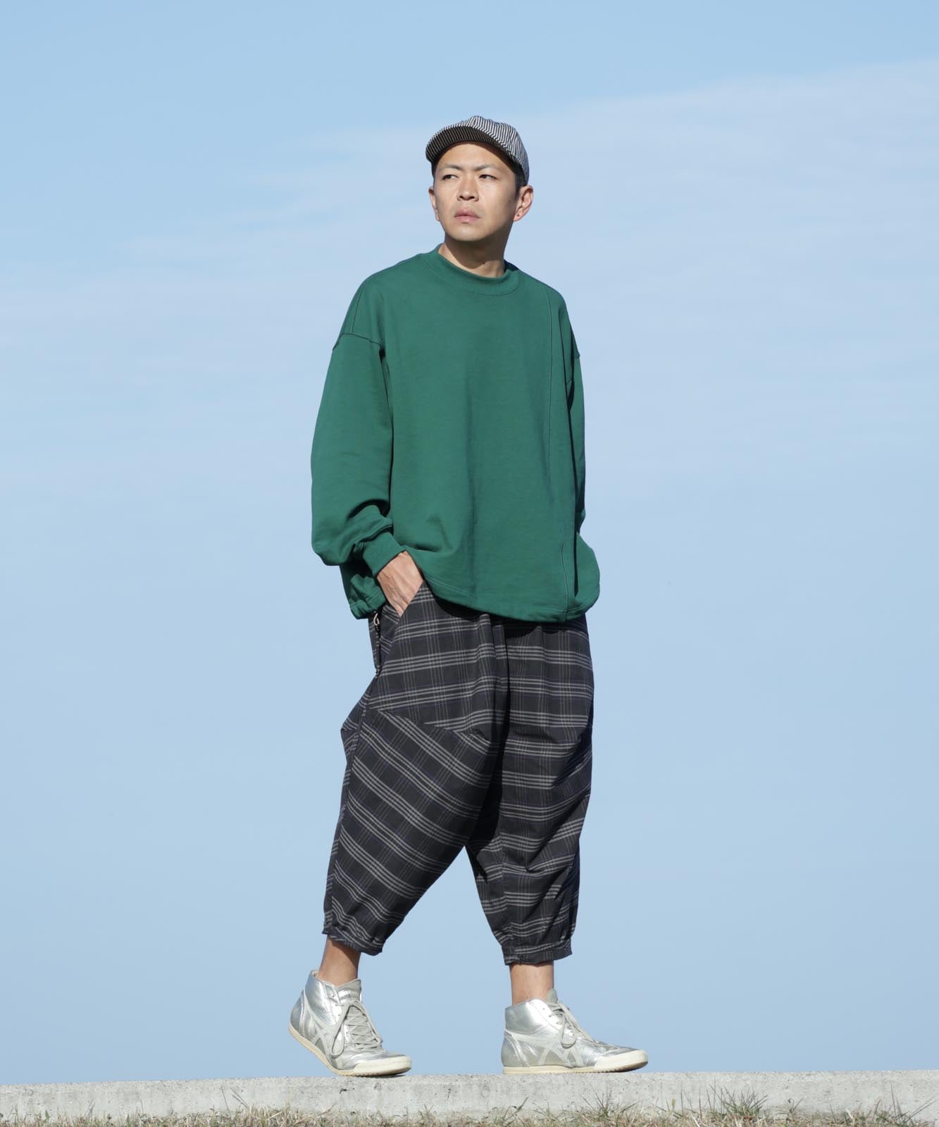 Check Balloon Pants 2 by LELAX / チェックバルーンパンツ2 by LELAX