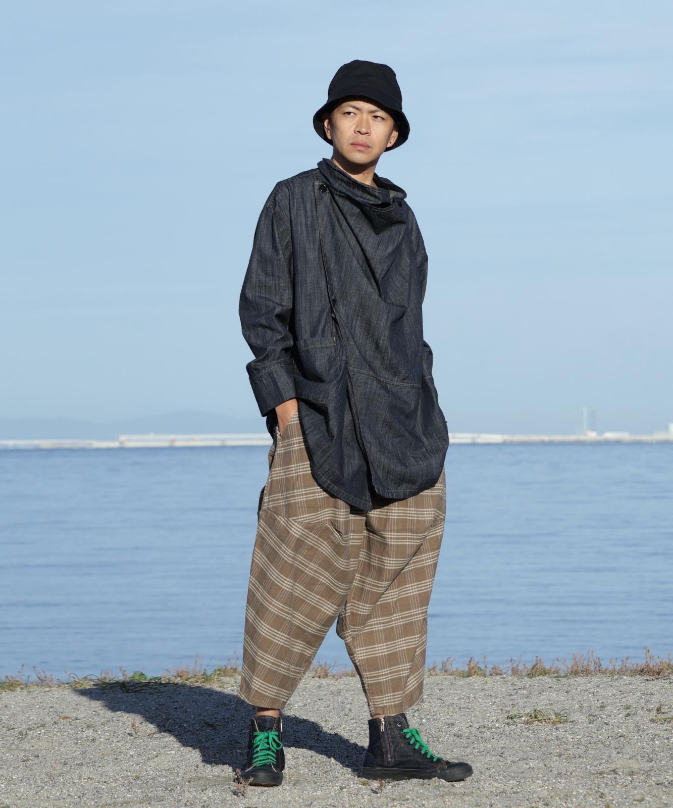 Check Balloon Pants 2 by LELAX / チェックバルーンパンツ2 by LELAX