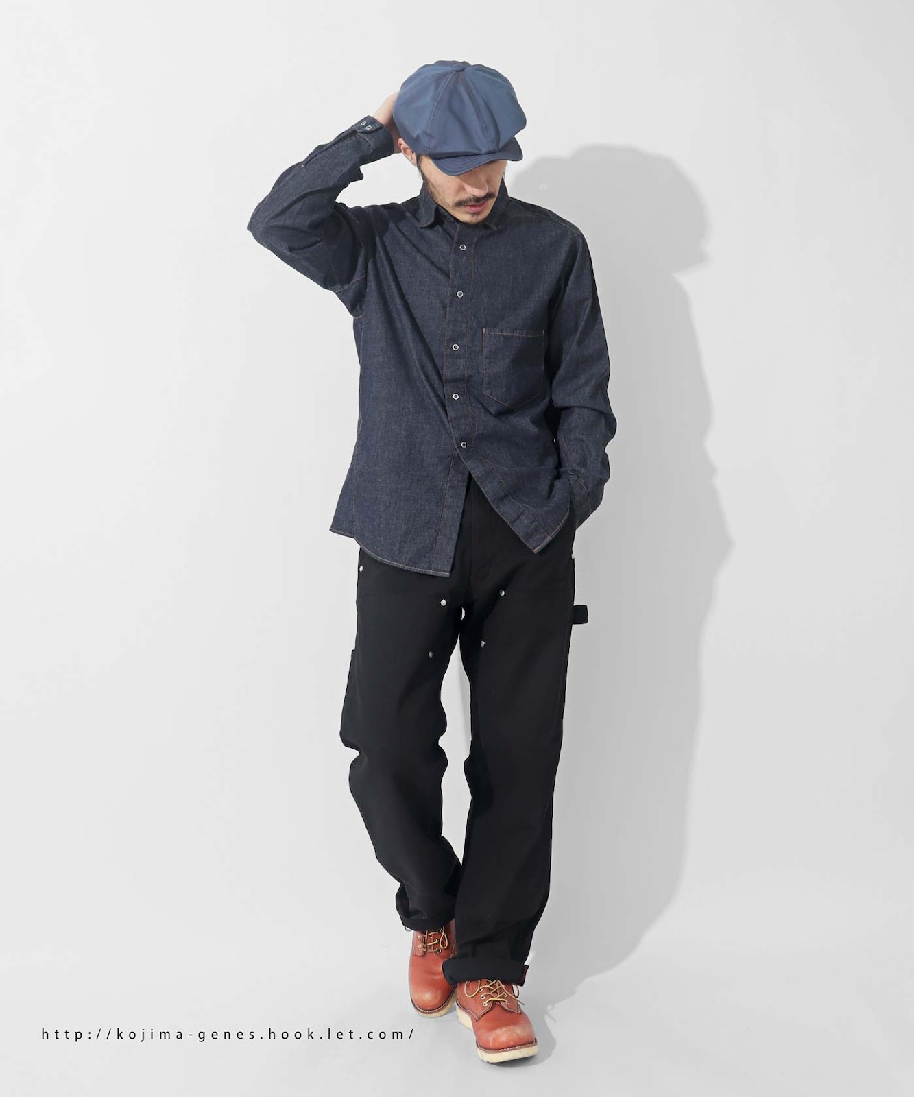 Fujikinbai W-knee Painter Pants / ٻζߥ֥ˡڥ󥿡ѥ