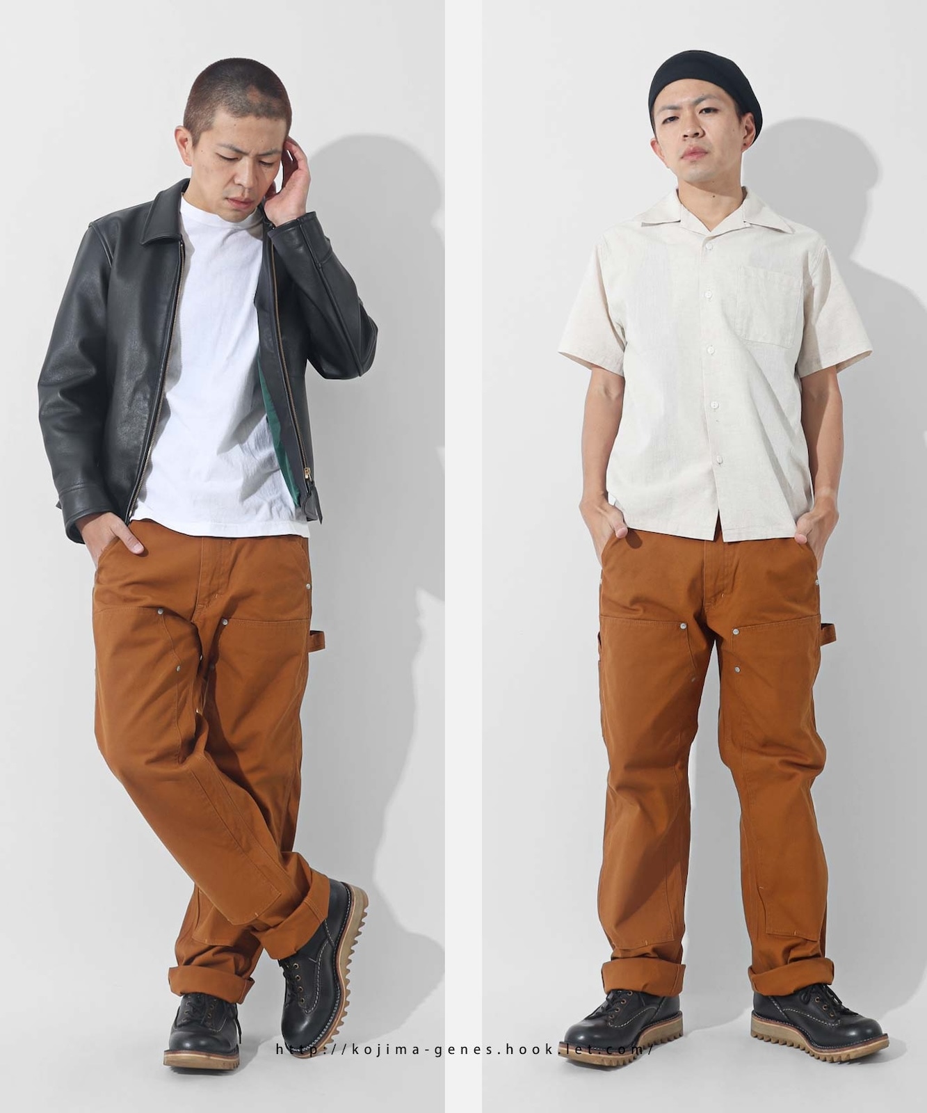 Fujikinbai W-knee Painter Pants / ٻζߥ֥ˡڥ󥿡ѥ