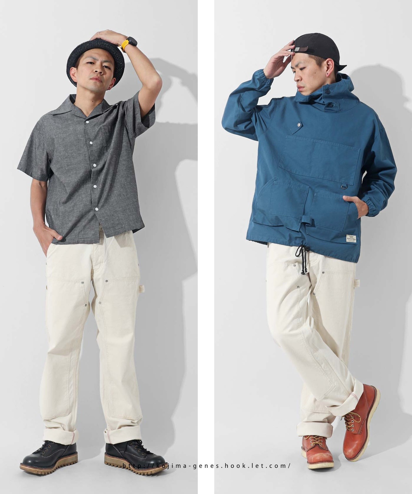 Fujikinbai W-knee Painter Pants / ٻζߥ֥ˡڥ󥿡ѥ