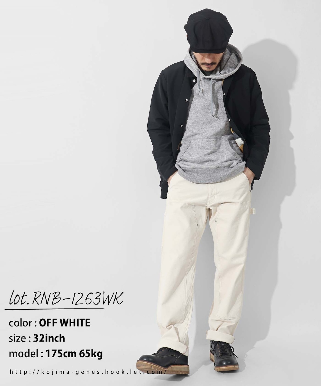 Fujikinbai W-knee Painter Pants / ٻζߥ֥ˡڥ󥿡ѥ