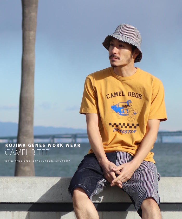 キャメルBTシャツ | トップス,Tシャツ | | 児島ジーンズ・公式サイト  