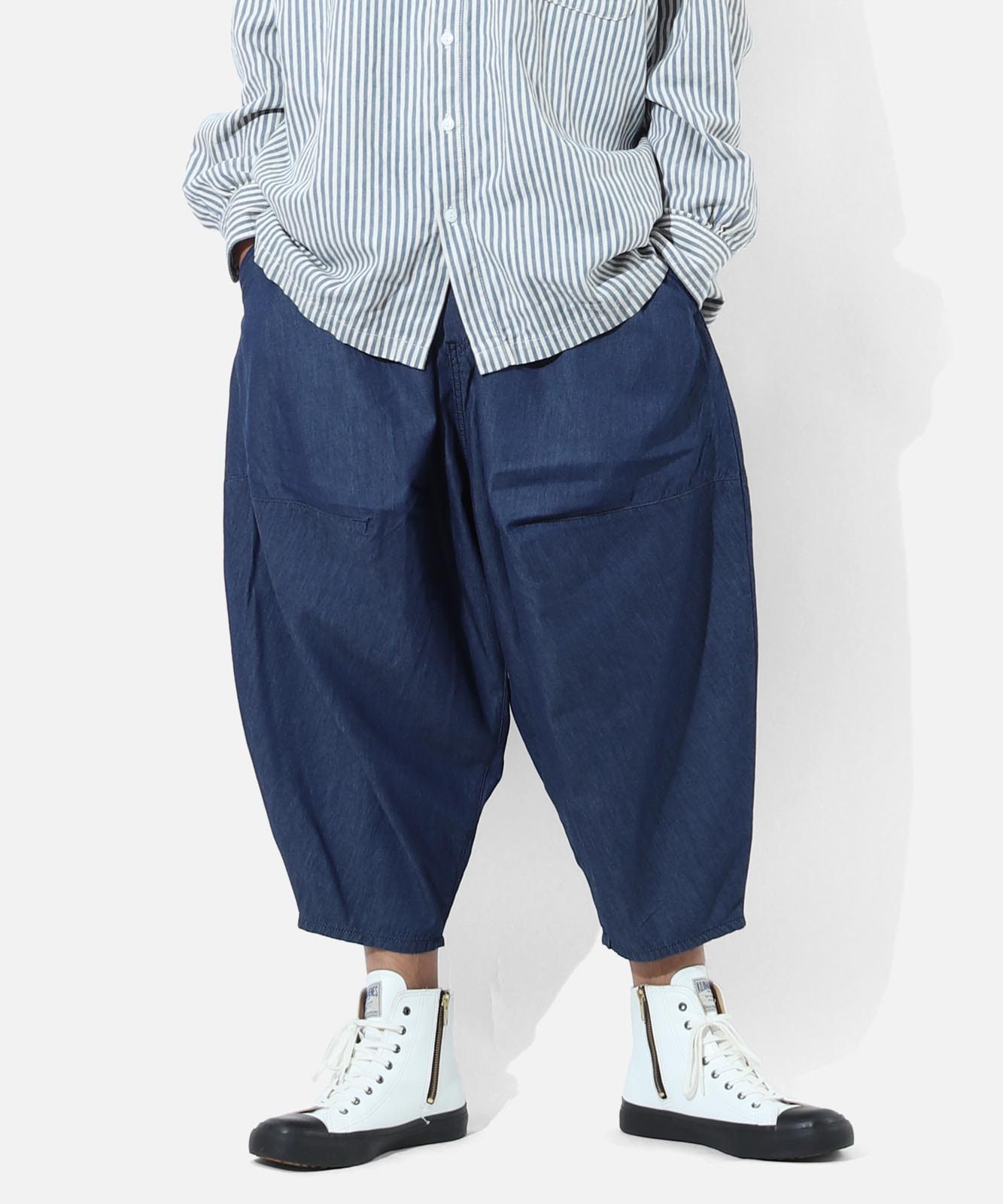 Indigo Balloon Pants 2 by LELAX / インディゴバルーンパンツ2 by
