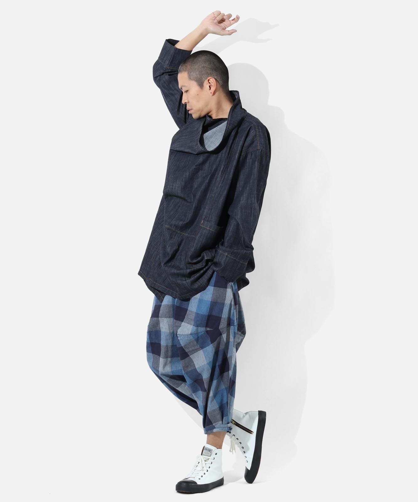 Indigo Balloon Pants 2 by LELAX / インディゴバルーンパンツ2 by LELAX