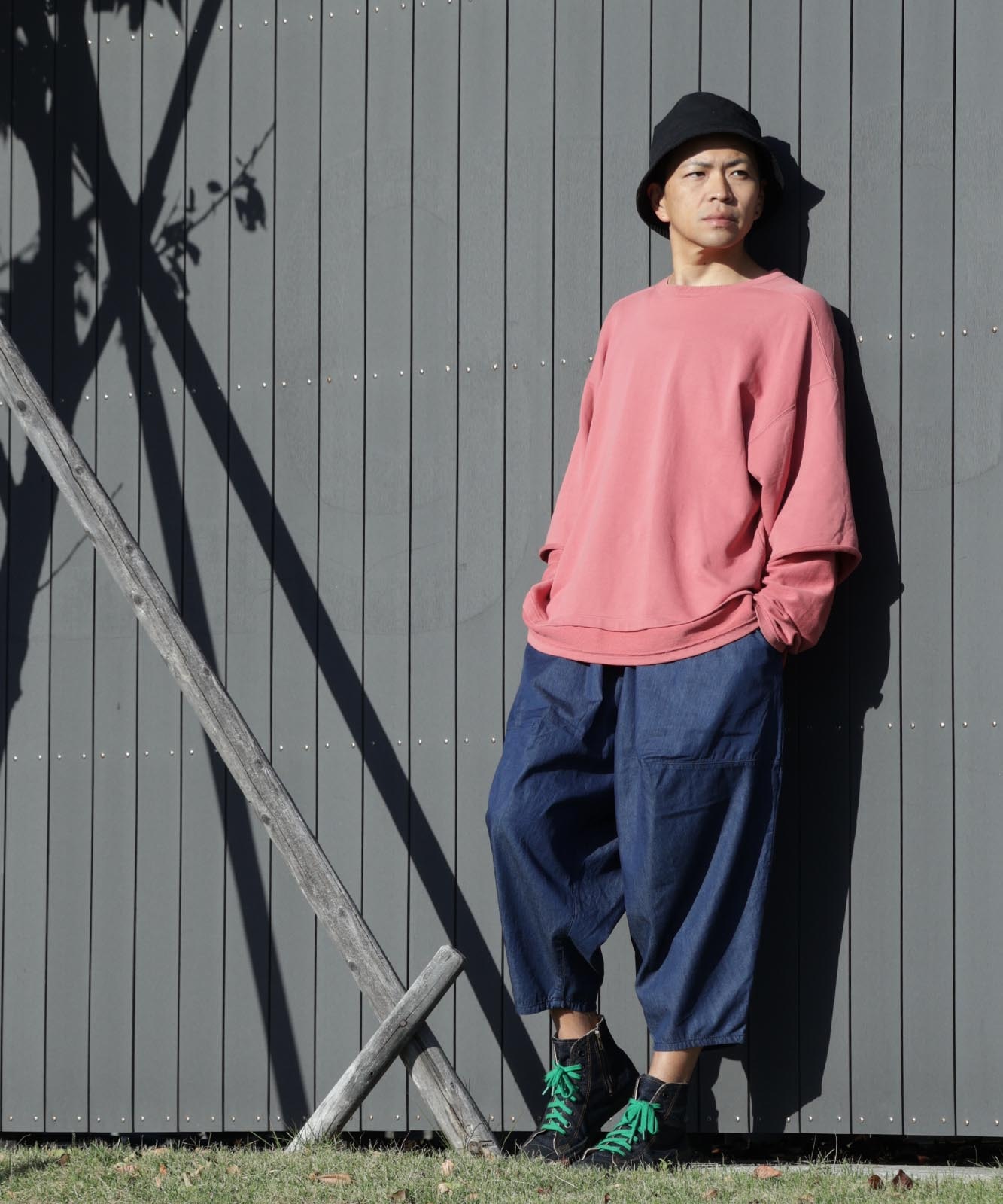 Indigo Balloon Pants 2 by LELAX / インディゴバルーンパンツ2 by