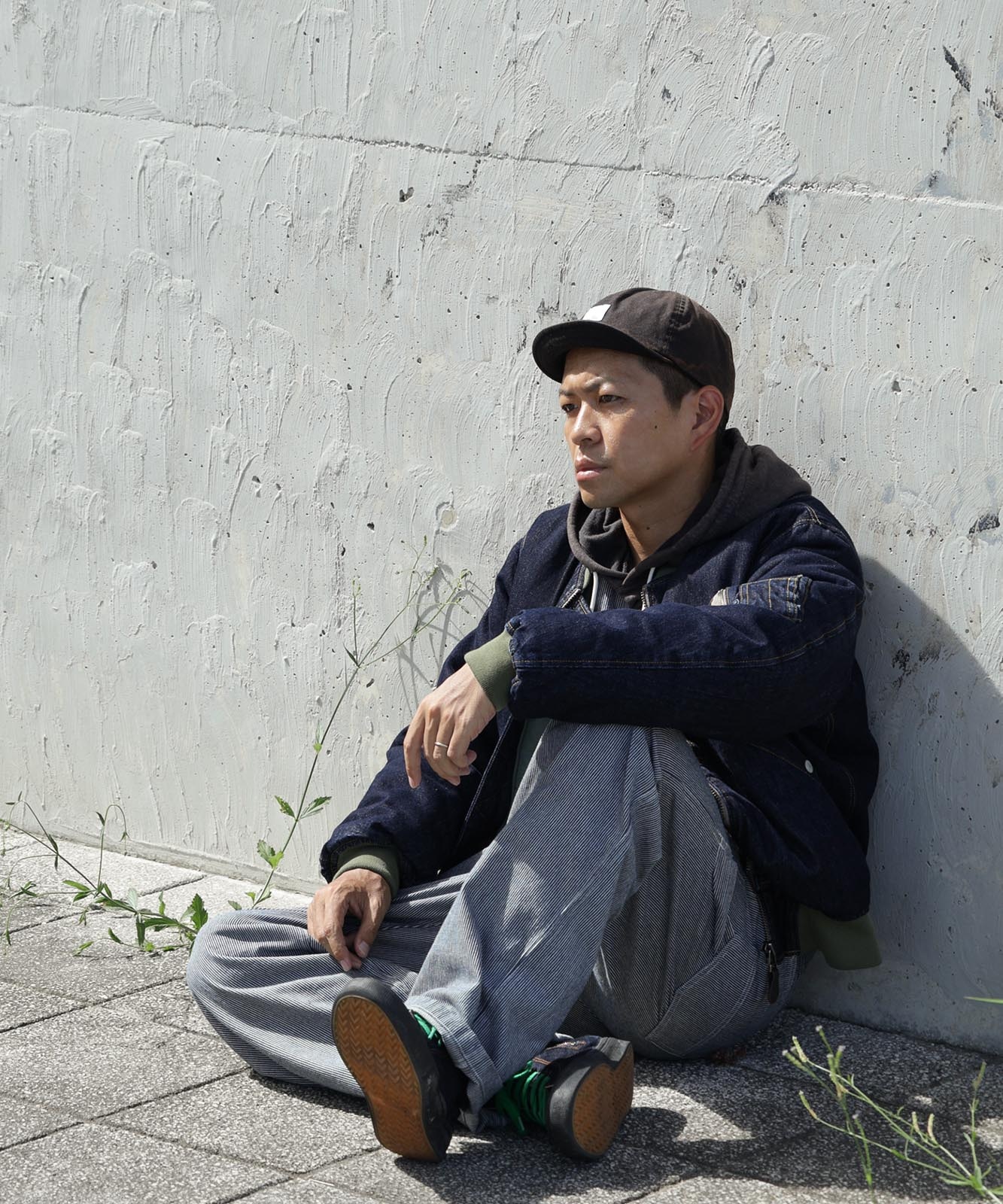 Denim MA-1 Flight Jacket by KGR / デニムMA-1フライトジャケット by