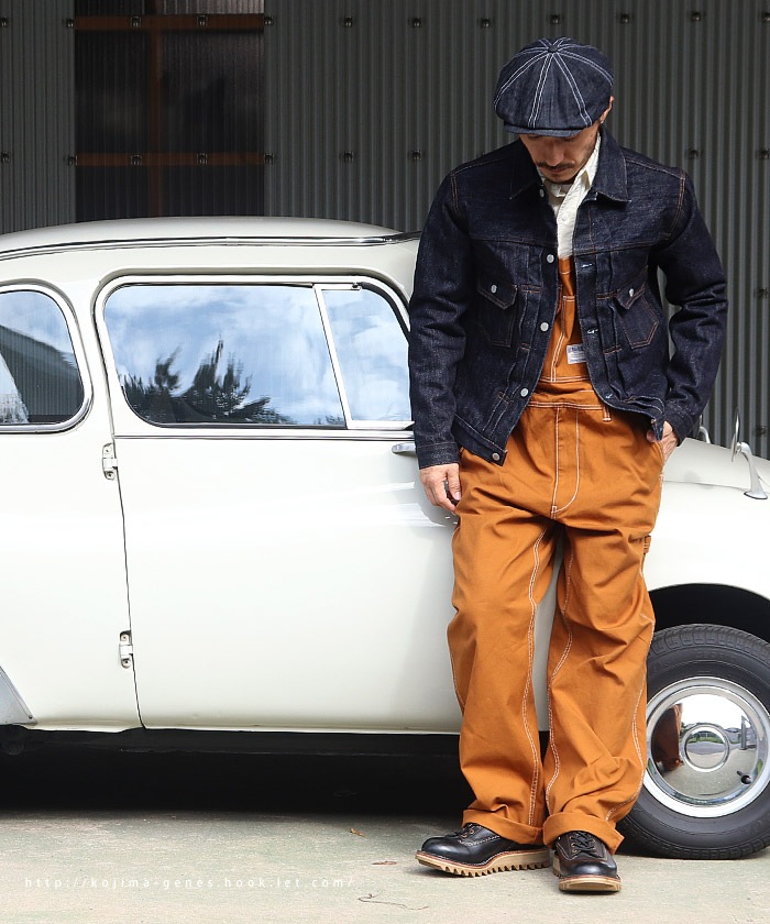 Fujikinbai Overall/ 富士金梅オーバーオール