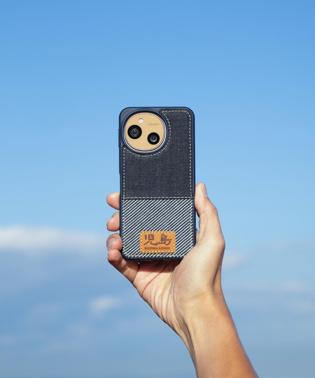 AQUOS sense10 Collab Denim Case / AQUOS sense10コラボ デニムケース