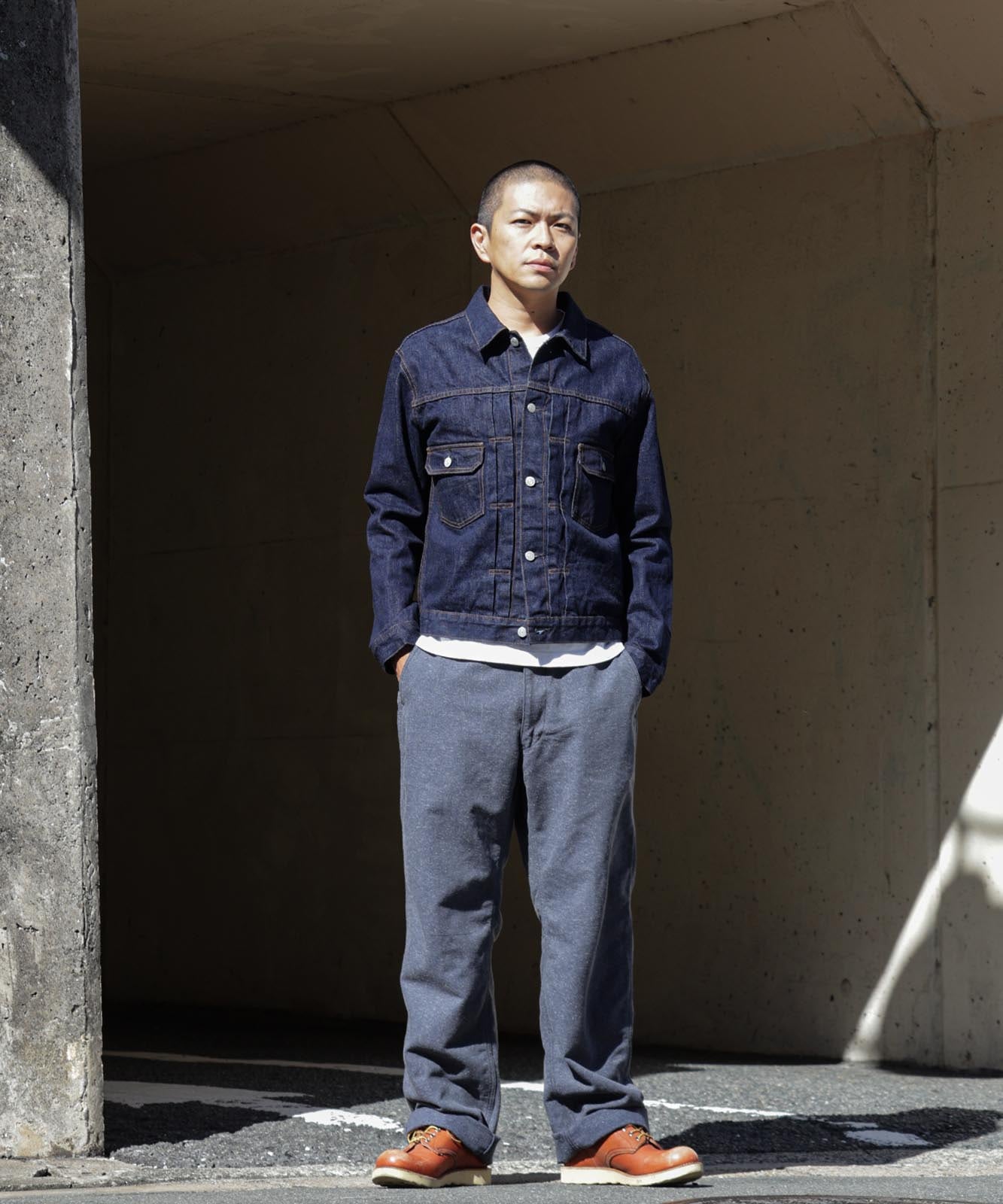Nep Herringbone Pants / ネップヘリンボーンパンツ | 2025 Autumn