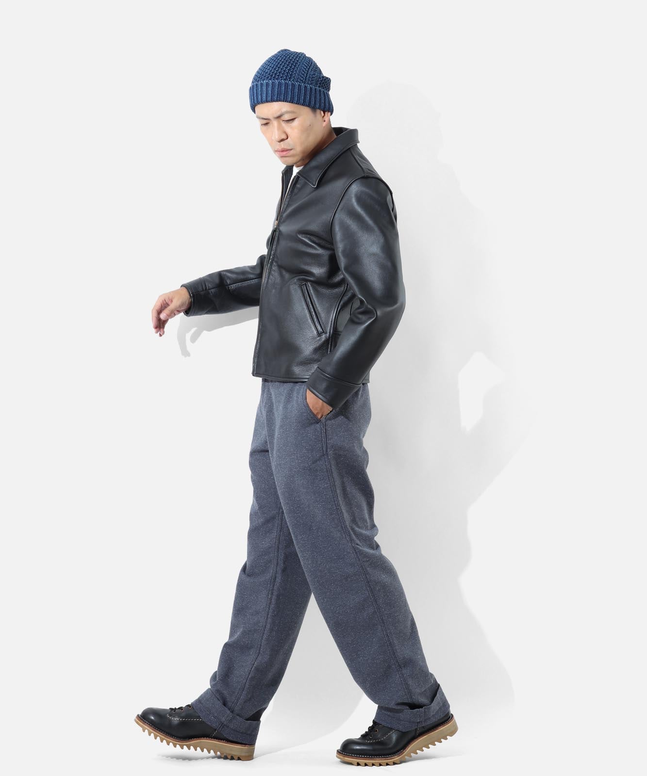 Nep Herringbone Pants / ネップヘリンボーンパンツ