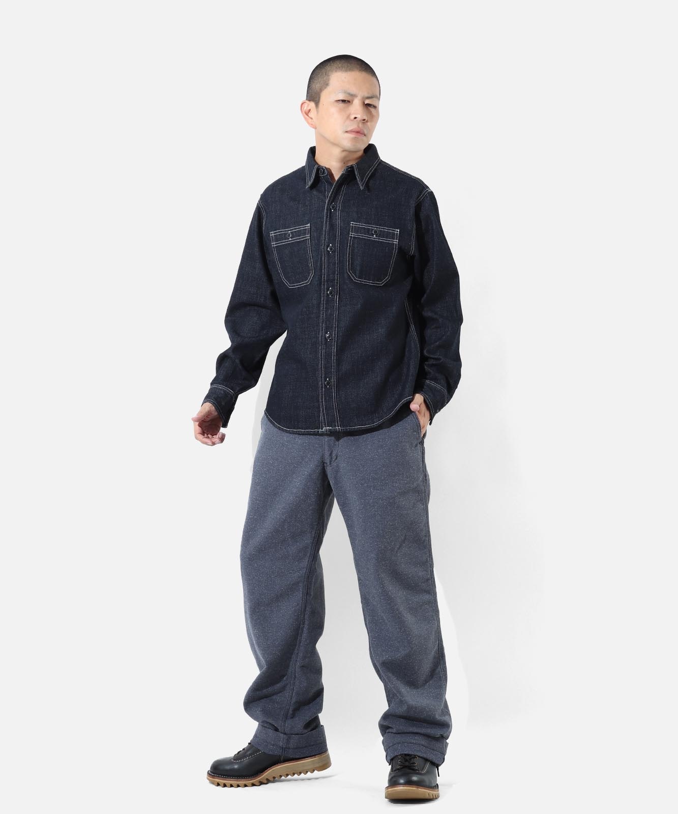 Nep Herringbone Pants / ネップヘリンボーンパンツ | 2025 Autumn