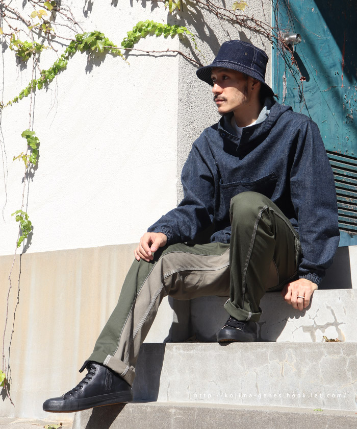 Fujikinbai Monkey Combo Painter Pants / 富士金梅モンキーコンボ