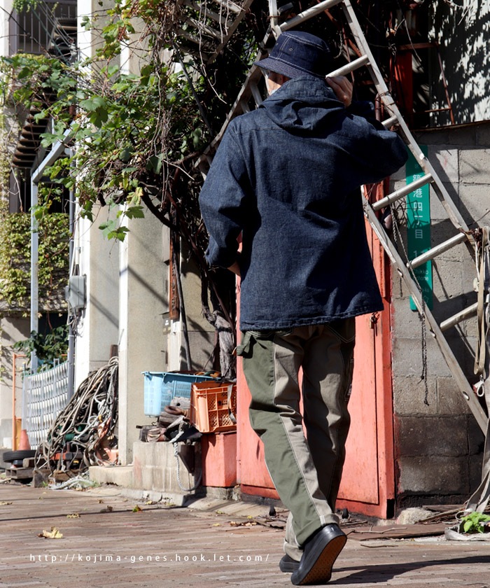 Fujikinbai Monkey Combo Painter Pants / 富士金梅モンキーコンボ