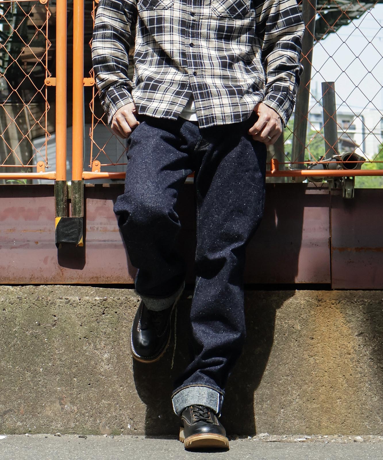 20oz Selvedge Nep Denim Vintage Straight / 20ozセルビッチネップデニム ヴィンテージストレート