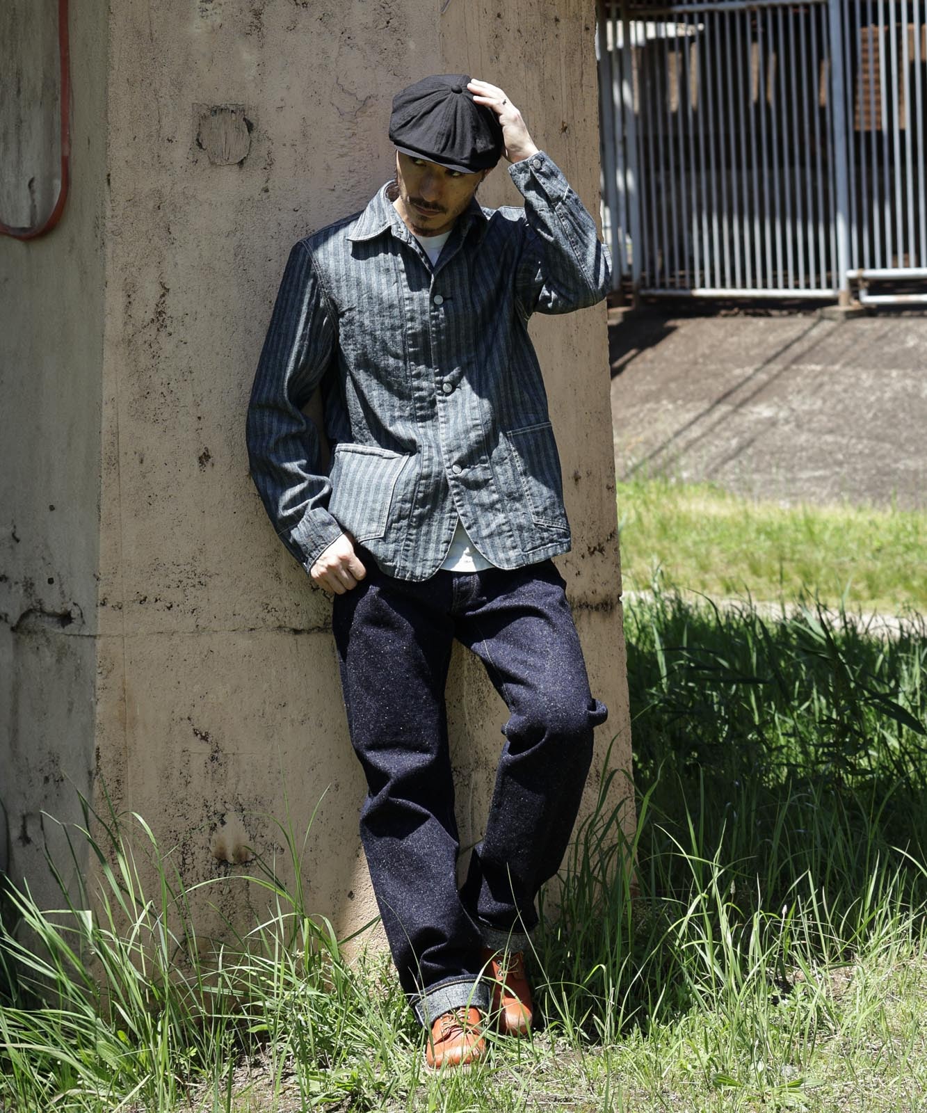 20oz Selvedge Nep Denim Vintage Straight / 20ozセルビッチネップデニム ヴィンテージストレート