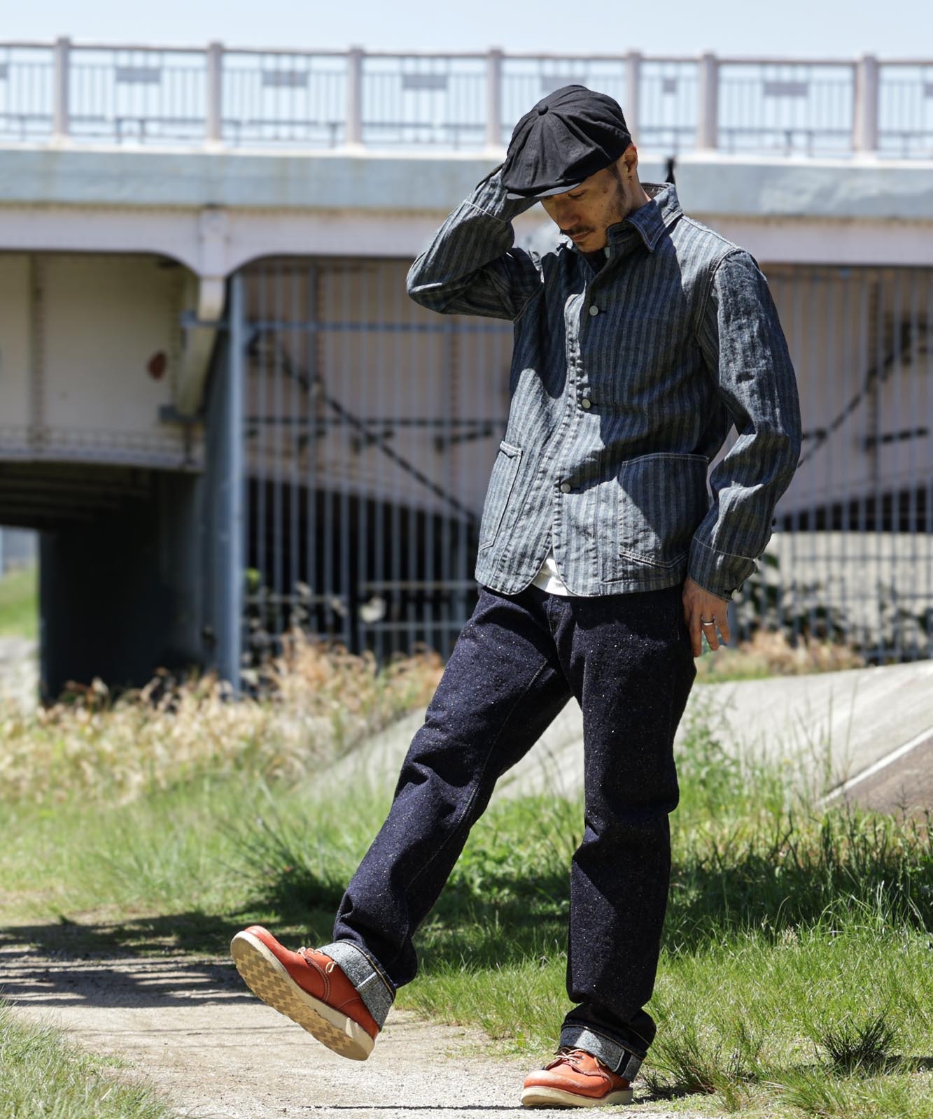 20oz Selvedge Nep Denim Vintage Straight / 20ozセルビッチネップデニム ヴィンテージストレート