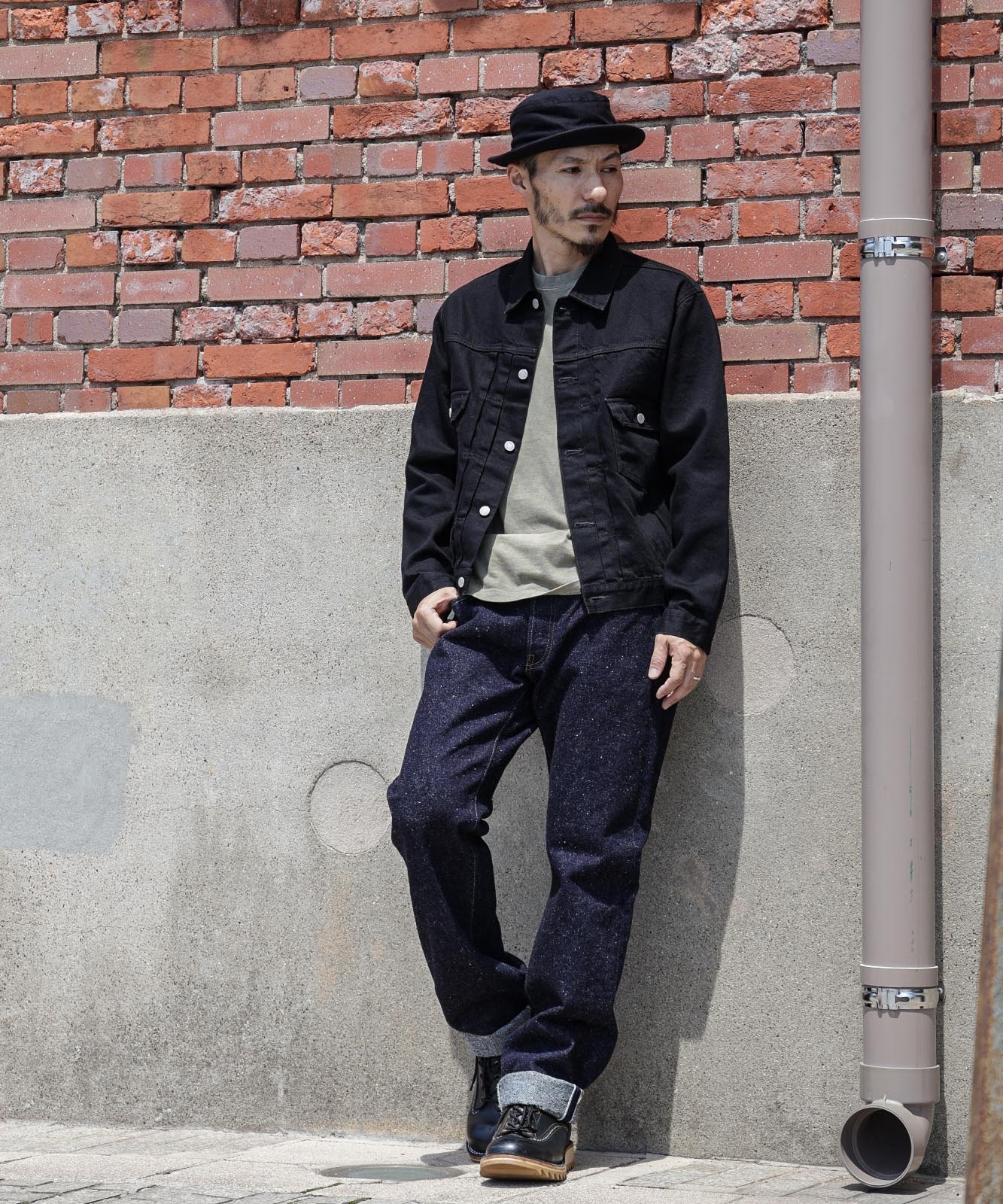20oz Selvedge Nep Denim Vintage Straight / 20ozセルビッチネップ