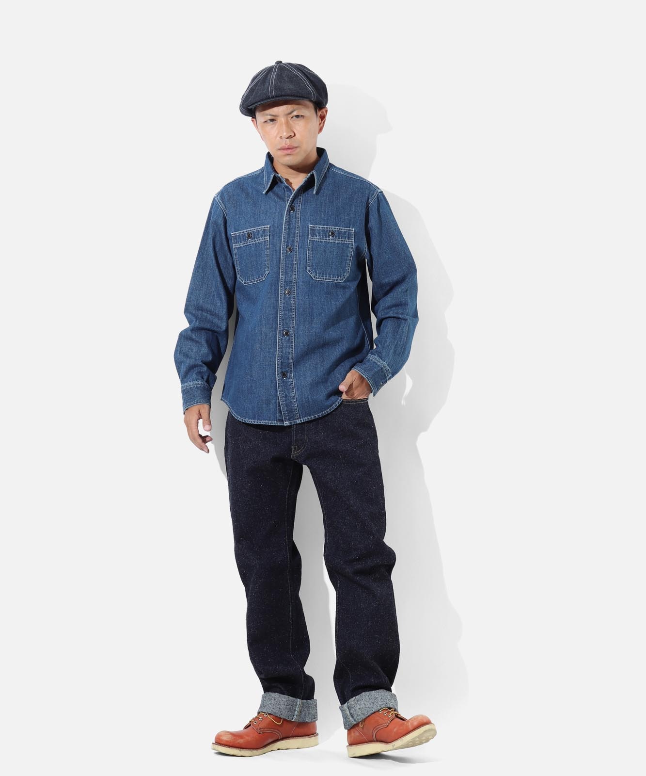 20oz Selvedge Nep Denim Vintage Straight / 20ozセルビッチネップ