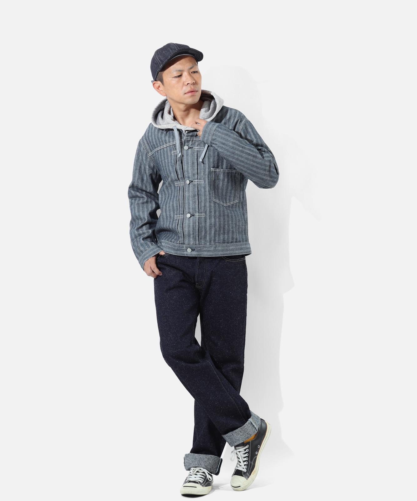 20oz Selvedge Nep Denim Vintage Straight / 20ozセルビッチネップ