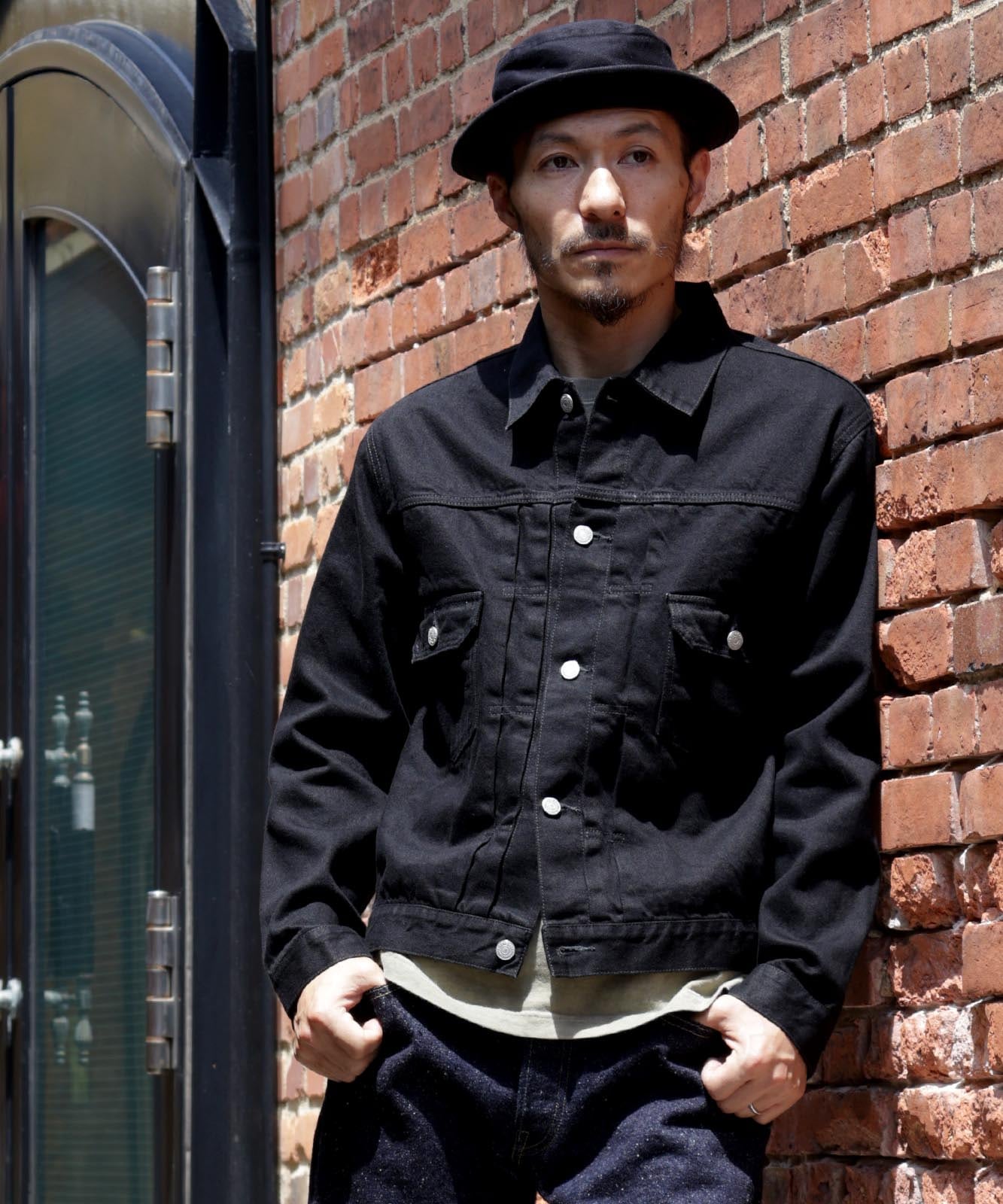13oz Black Dot Selvedge Denim Jacket 2nd Type / 13ozブラックドット