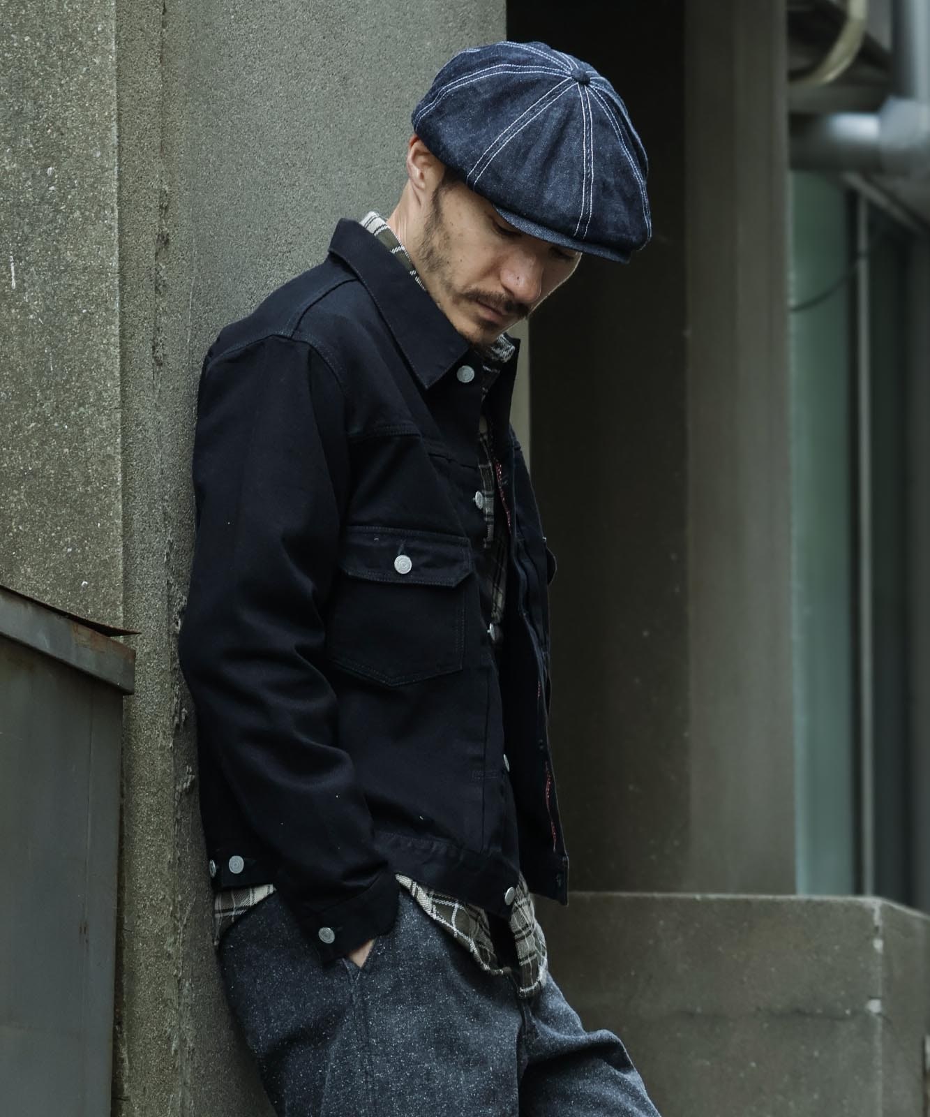 13oz Black Dot Selvedge Denim Jacket 2nd Type / 13ozブラックドット