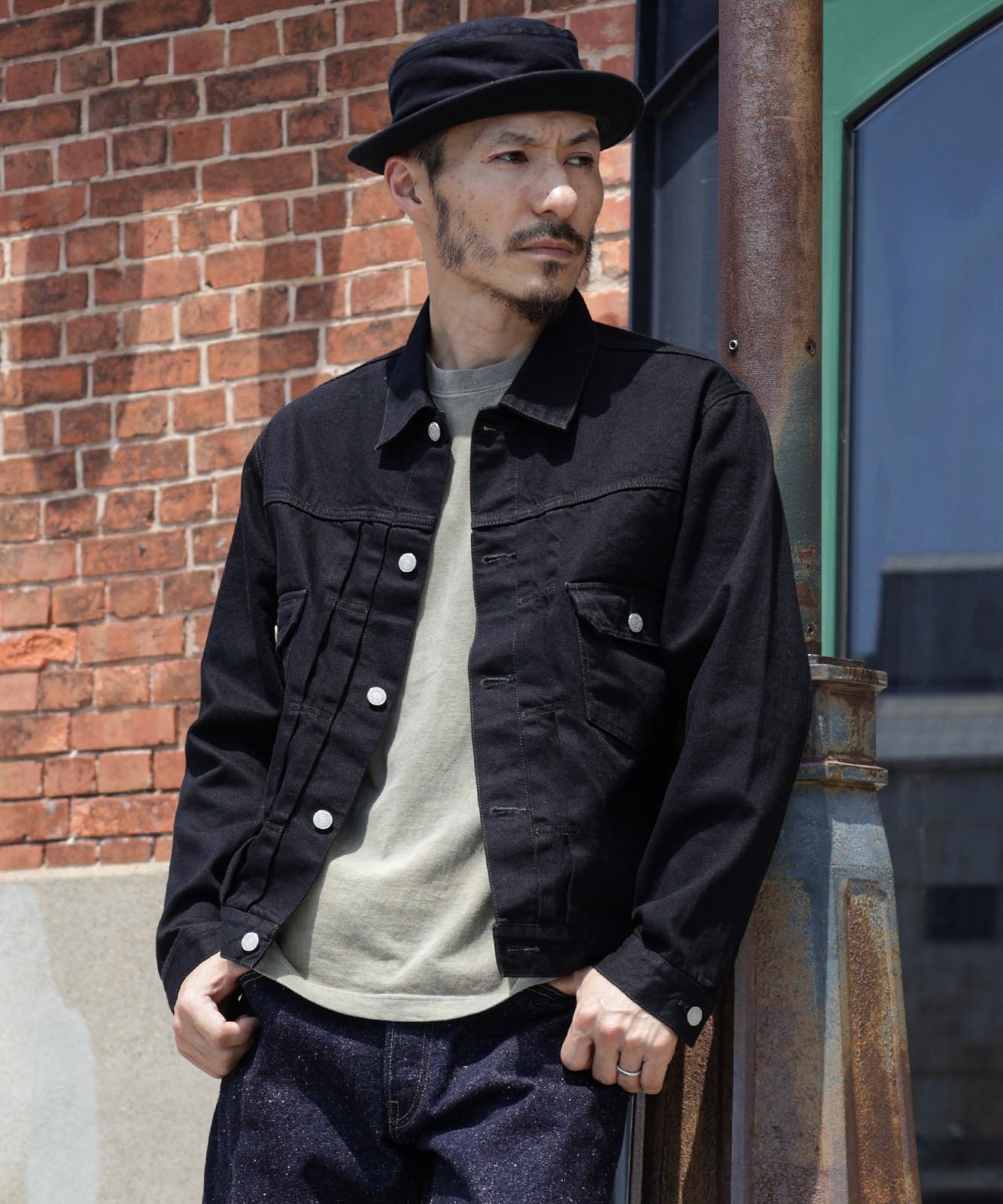 13oz Black Dot Selvedge Denim Jacket 2nd Type / 13ozブラックドット