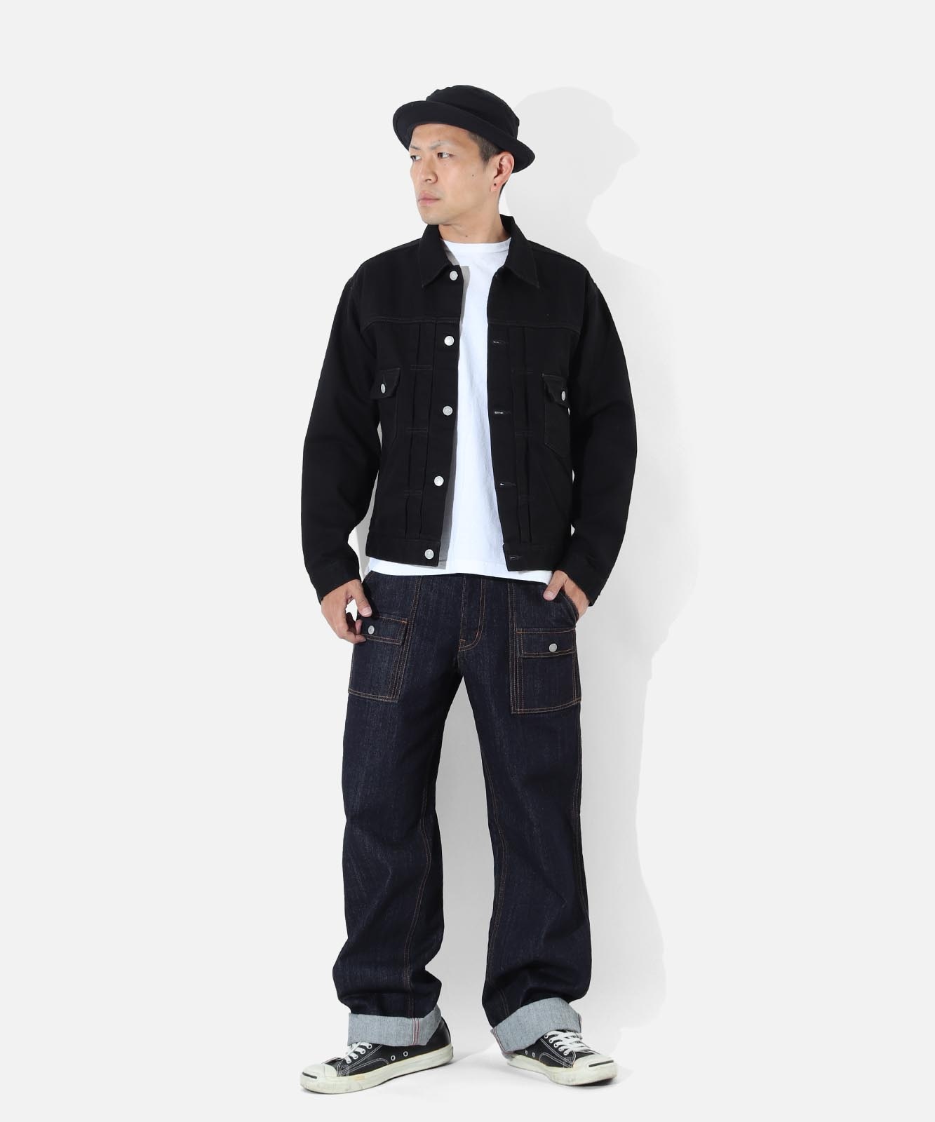 13oz Black Dot Selvedge Denim Jacket 2nd Type / 13ozブラックドット