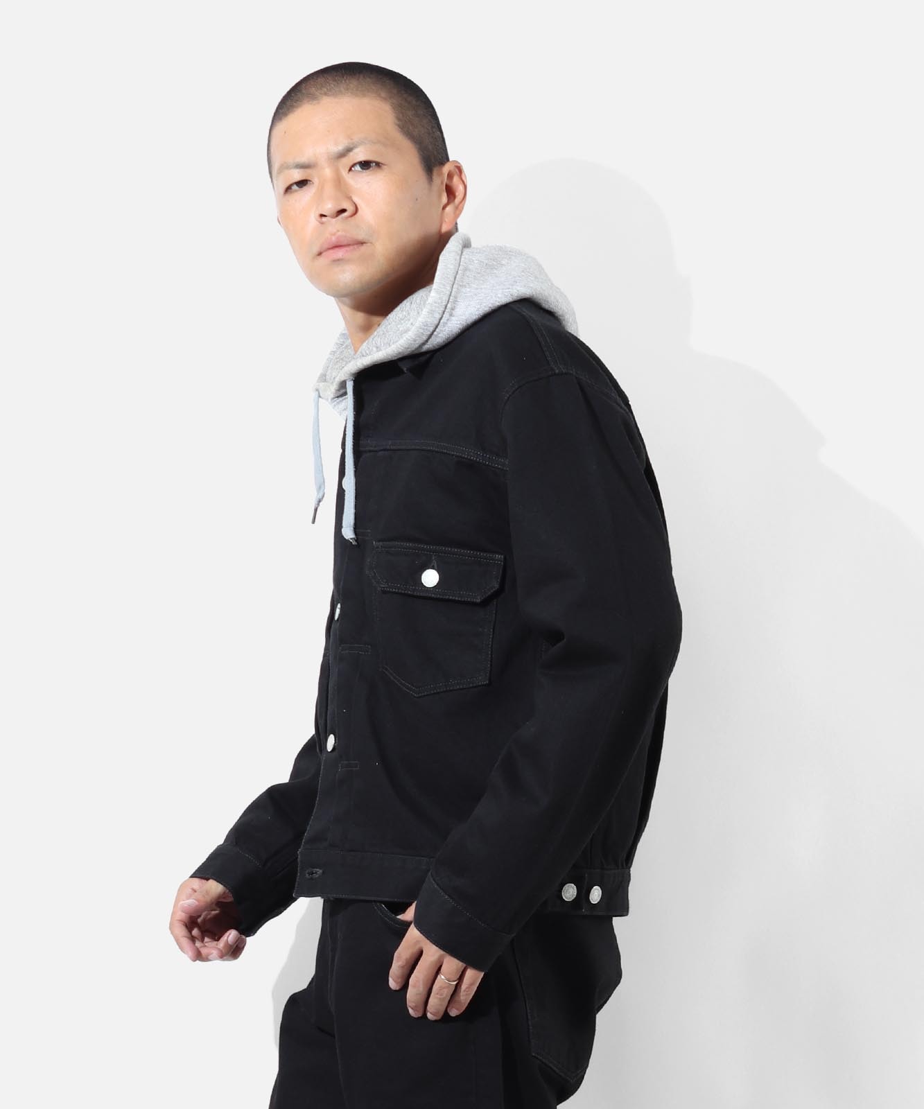 13oz Black Dot Selvedge Denim Jacket 2nd Type / 13ozブラックドット