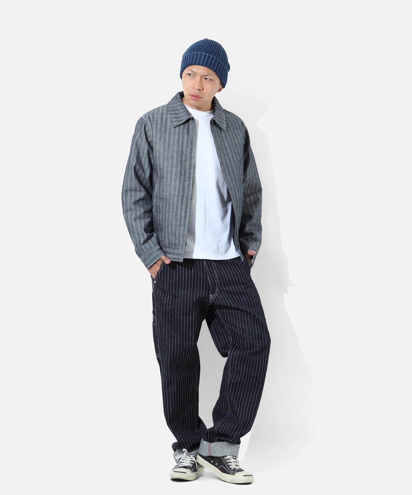 Herringbone Denim Sports Jacket / ヘリンボーンデニムスポーツジャケット